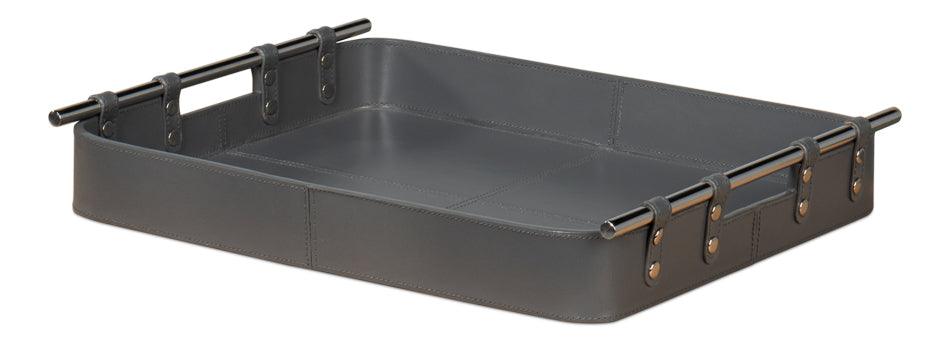Safari Leather Tray - Quiet Shade - Frankwebs