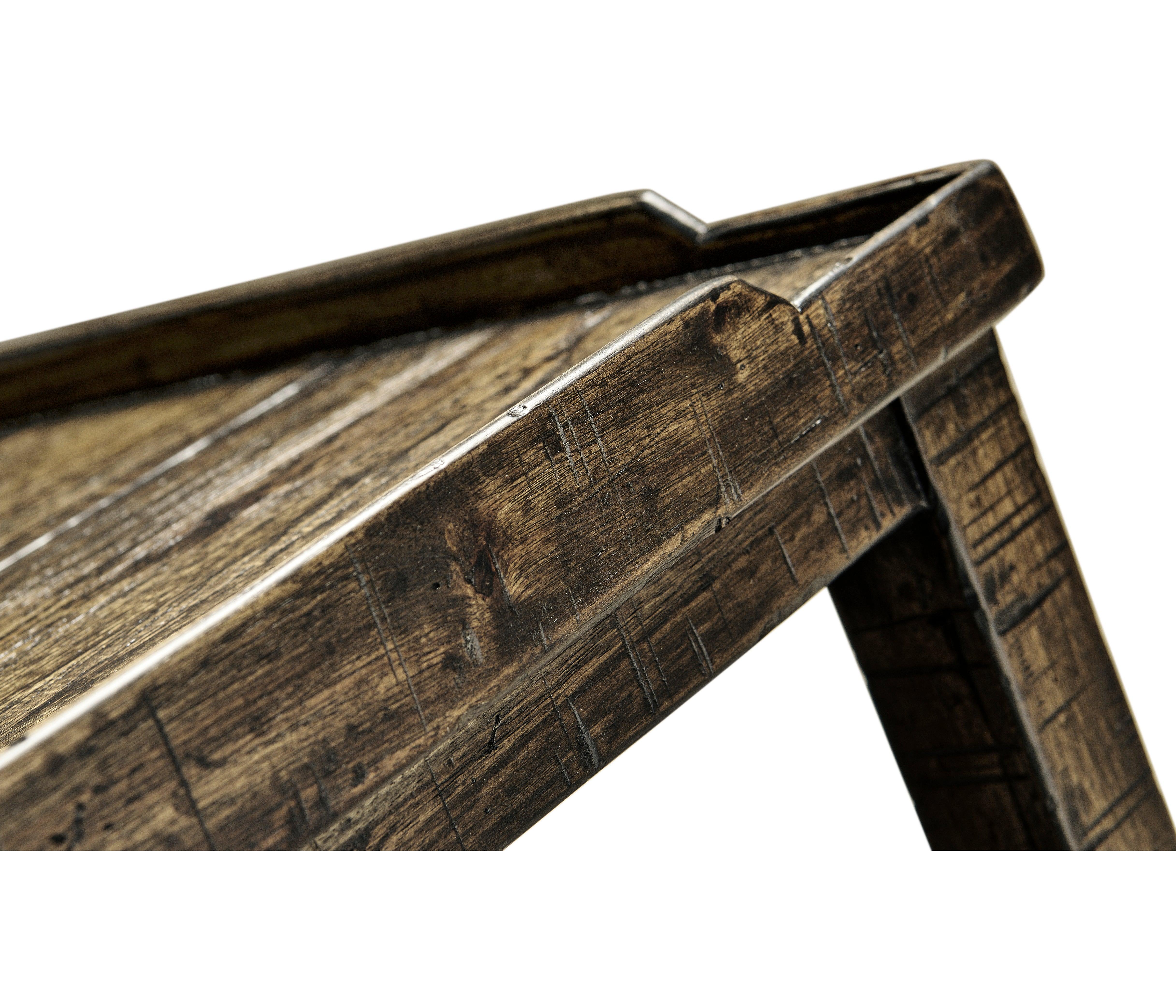Casual Accents Dark Driftwood Cocktail Table - Frankwebs