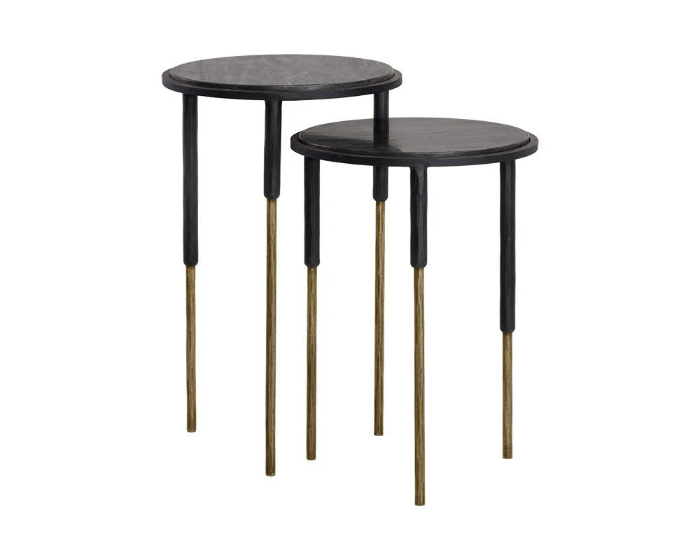 Kyrie Nesting Side Tables (Set Of 2) - Frankwebs