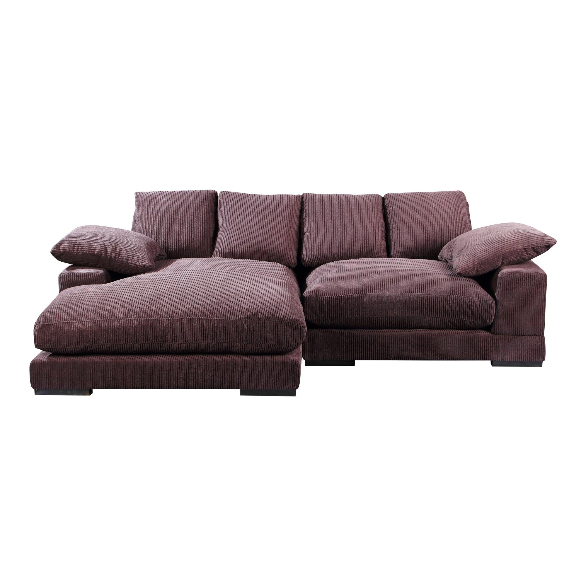 Plunge Sectional Dark Brown - Frankwebs