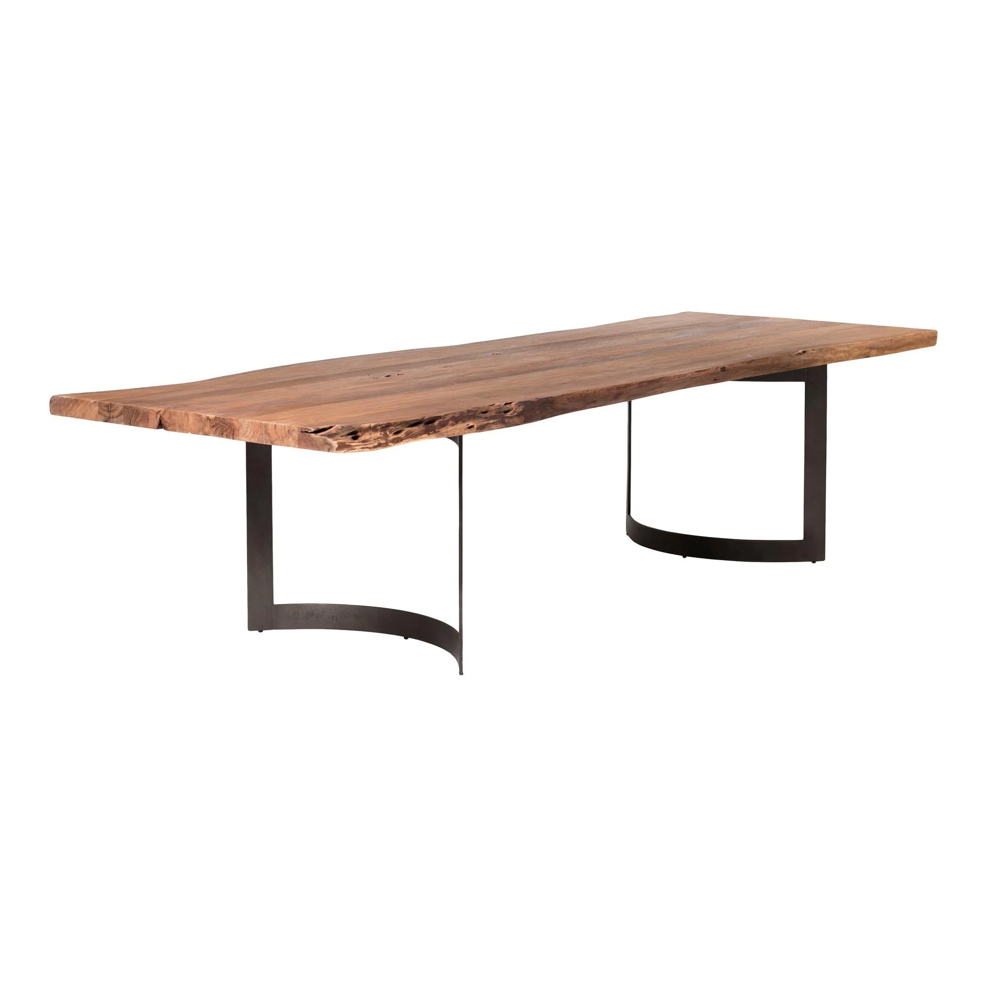 Bent Dining Table Small Smoked - Frankwebs
