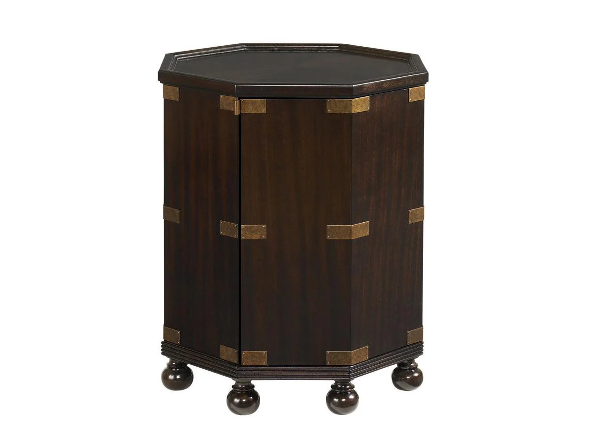 Royal Kahala Pacific Campaign Accent Table - Frankwebs