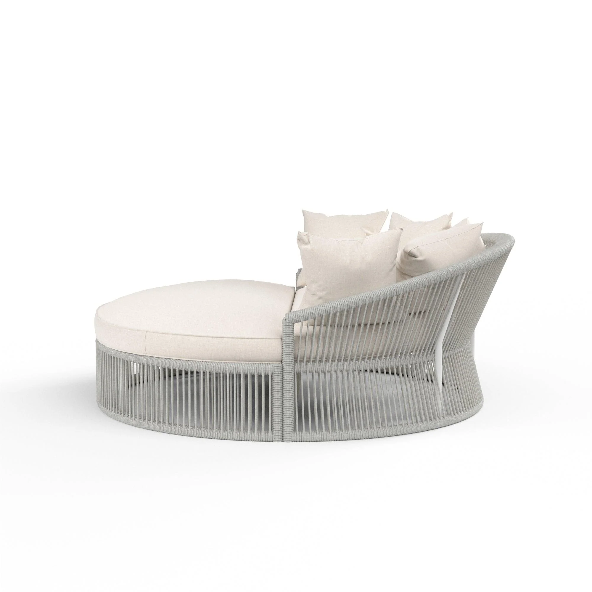 Miami Daybed w/ Premium Sunbrella fabric in Echo Ash - Frankwebs