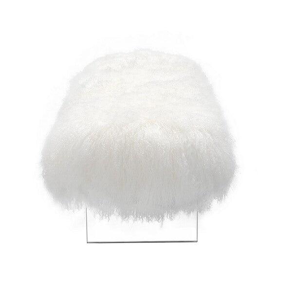 LILLIANA SHEEPSKIN OTTOMAN - Frankwebs