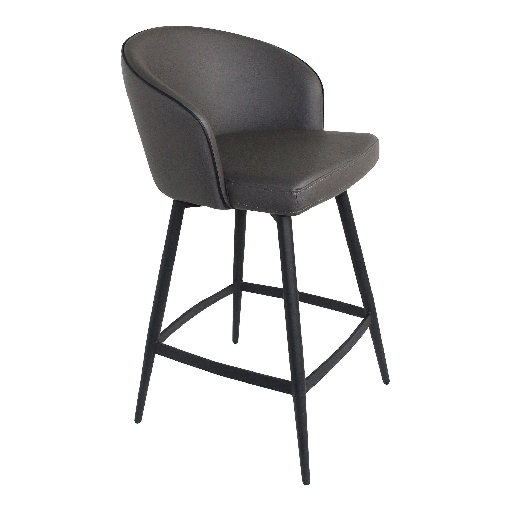 Webber Swivel Counter Stool Charcoal - Frankwebs