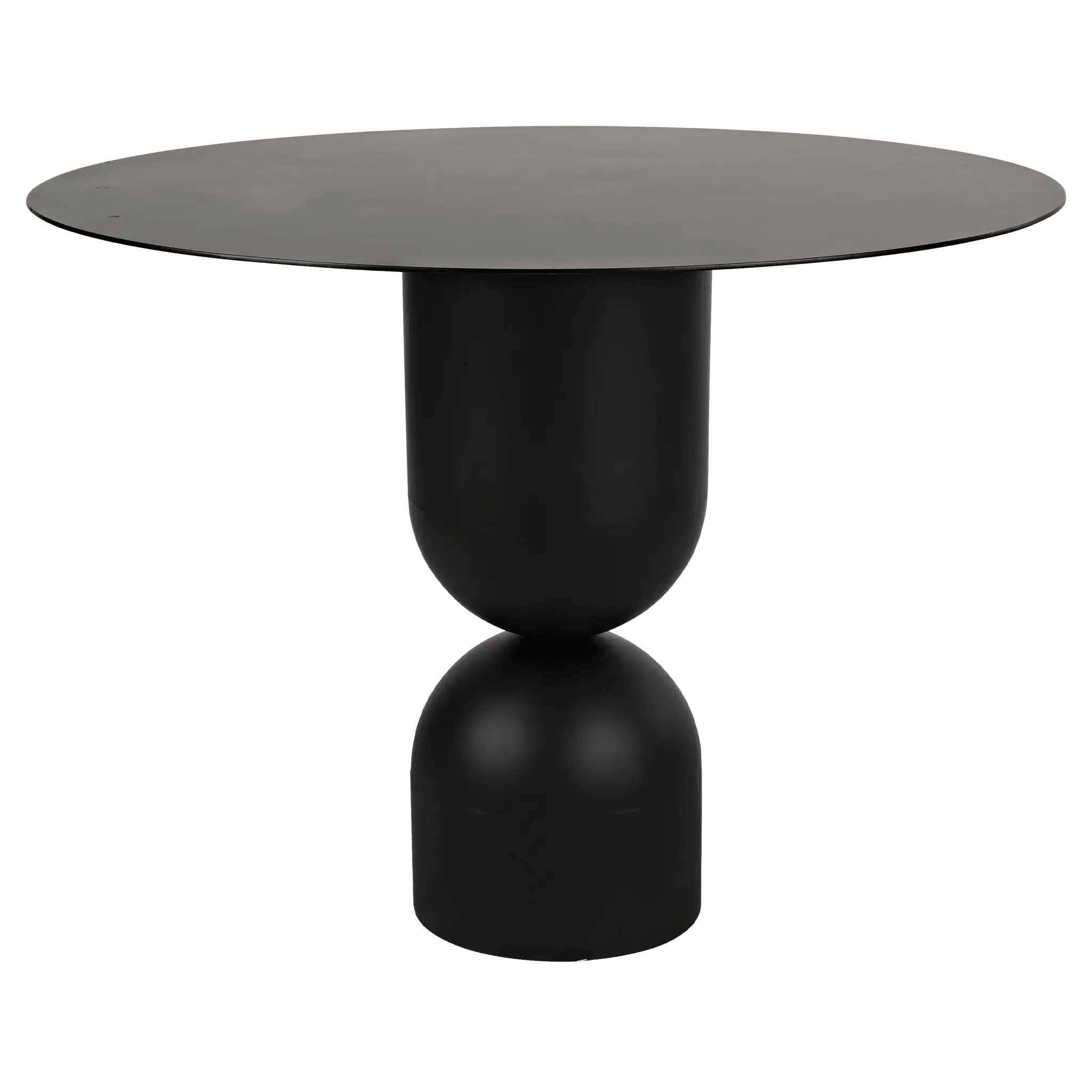 Wanda Dining Table, Black Steel - Frankwebs
