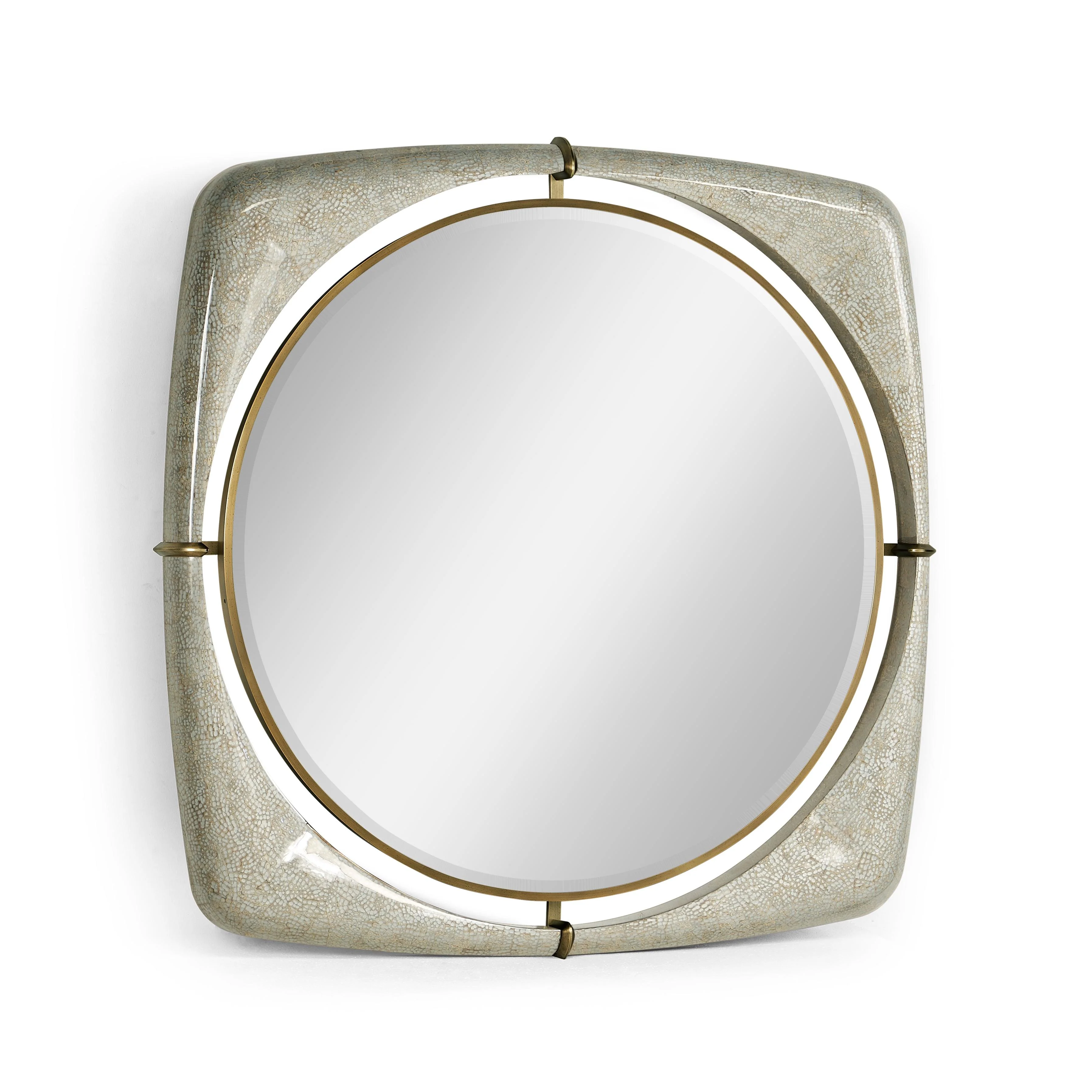 Toulouse Eggshell Mirror 52