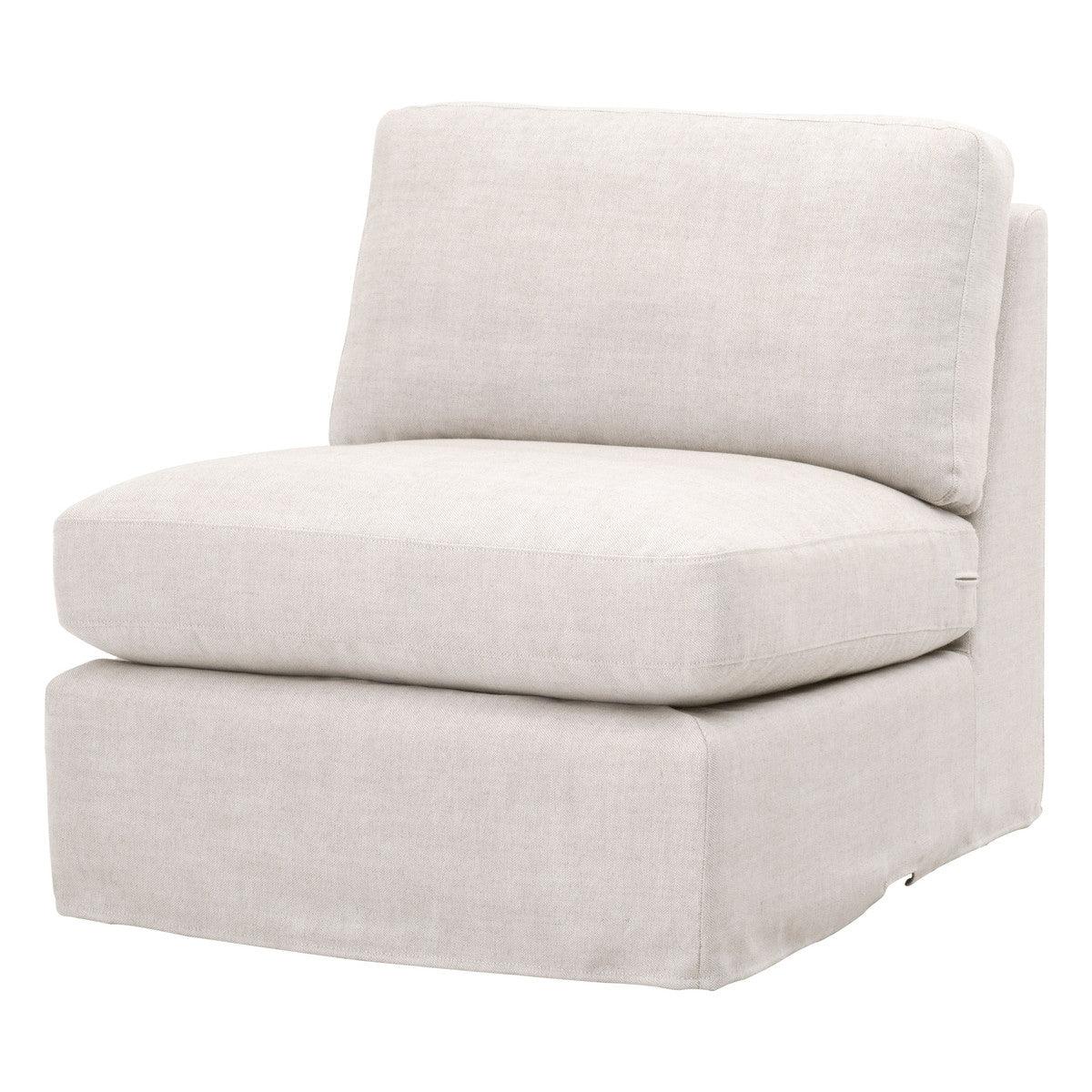 Lena Modular Slipcover 1-Seat Armless Chair - Frankwebs