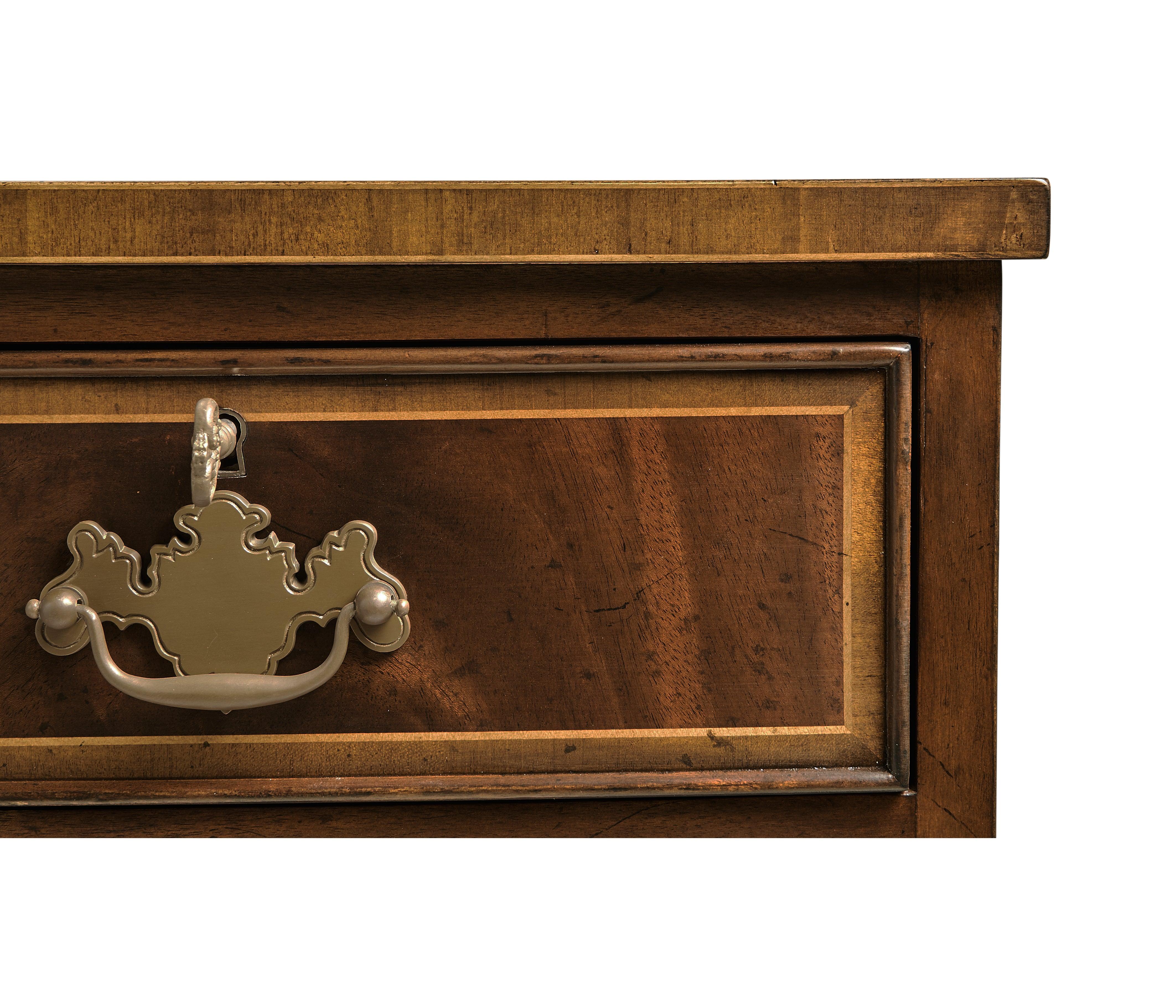 Buckingham Mahogany Bedside Chest of Drawers - Frankwebs