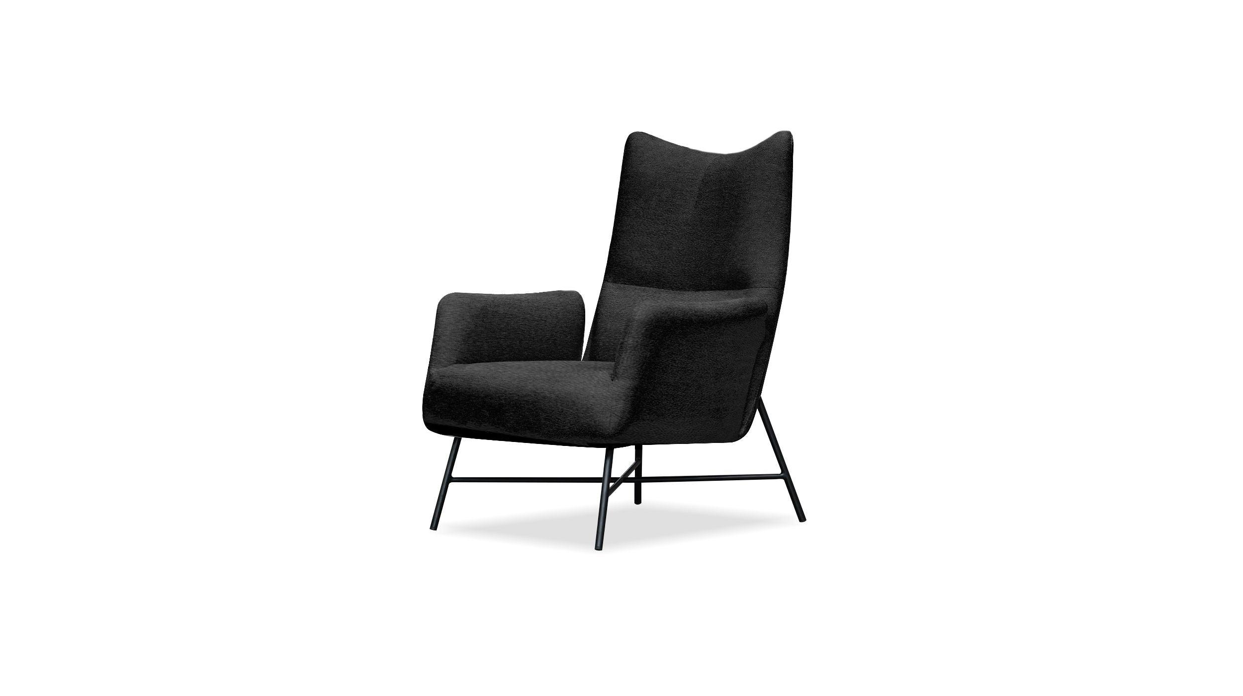CARAWAY Lounge chair - Frankwebs