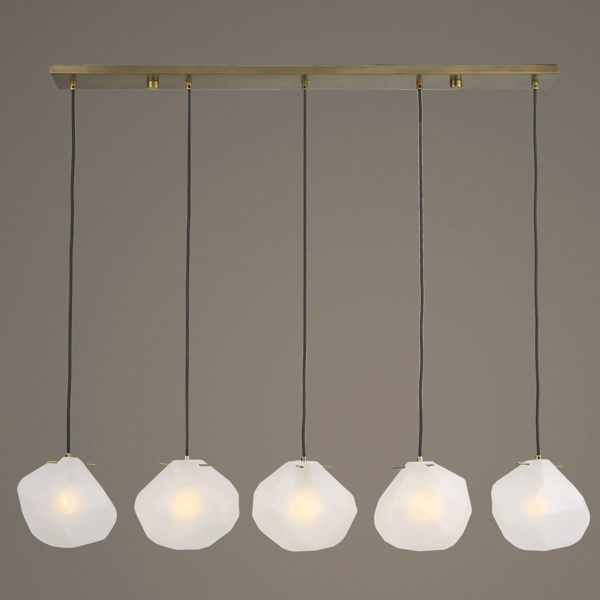 Geodesic 5 Light Linear Pendant - Frankwebs