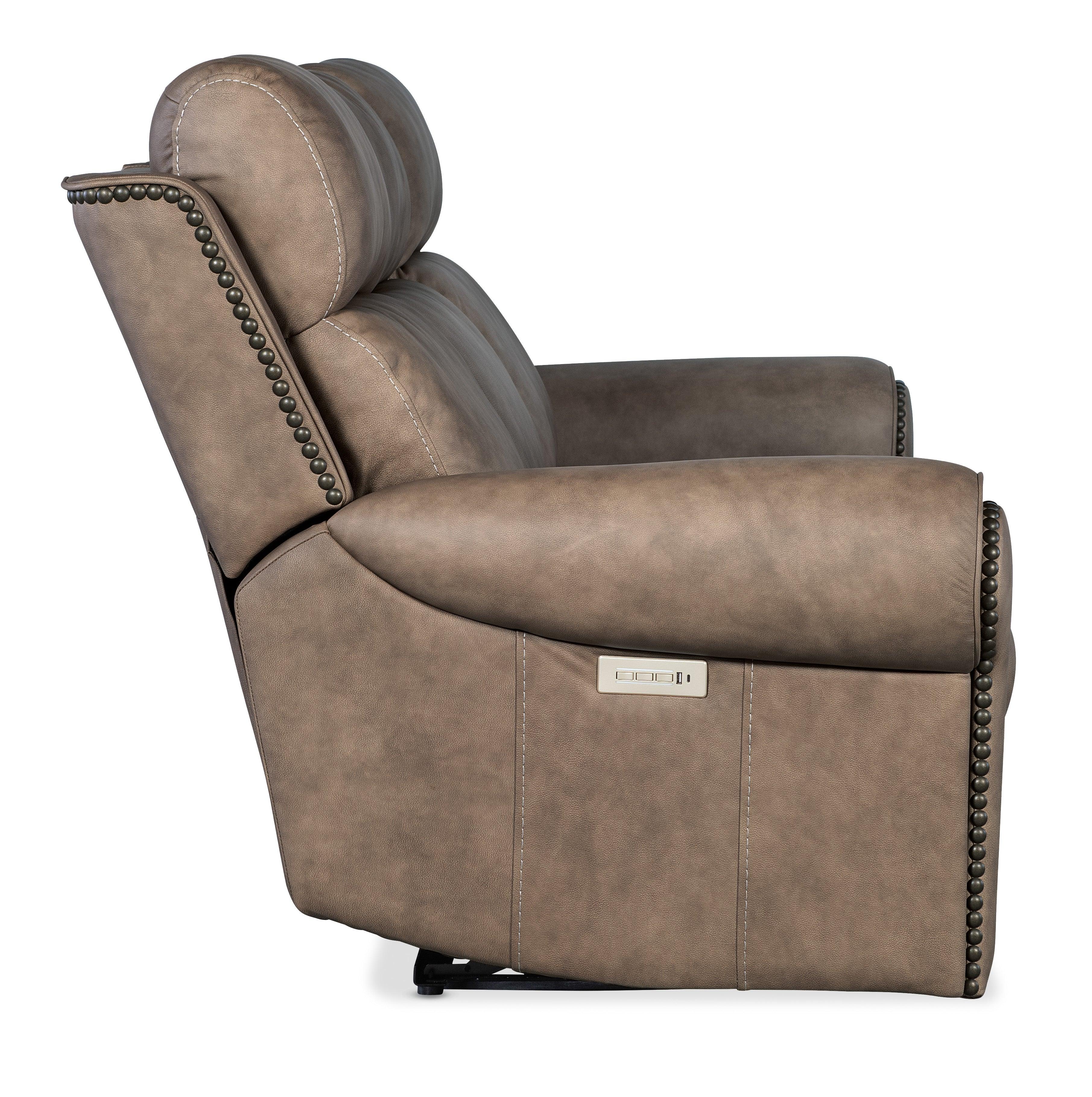 Duncan Power Sofa w/Power Headrest & Lumbar - Frankwebs