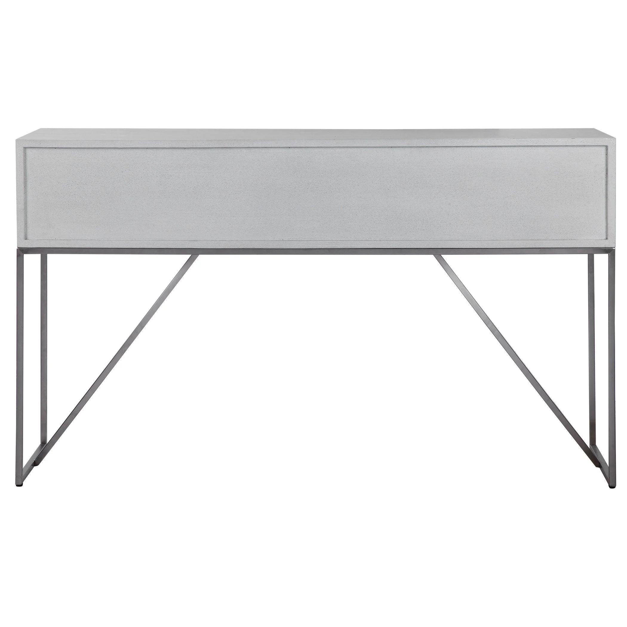 ABAYA WHITE CONSOLE TABLE - Frankwebs