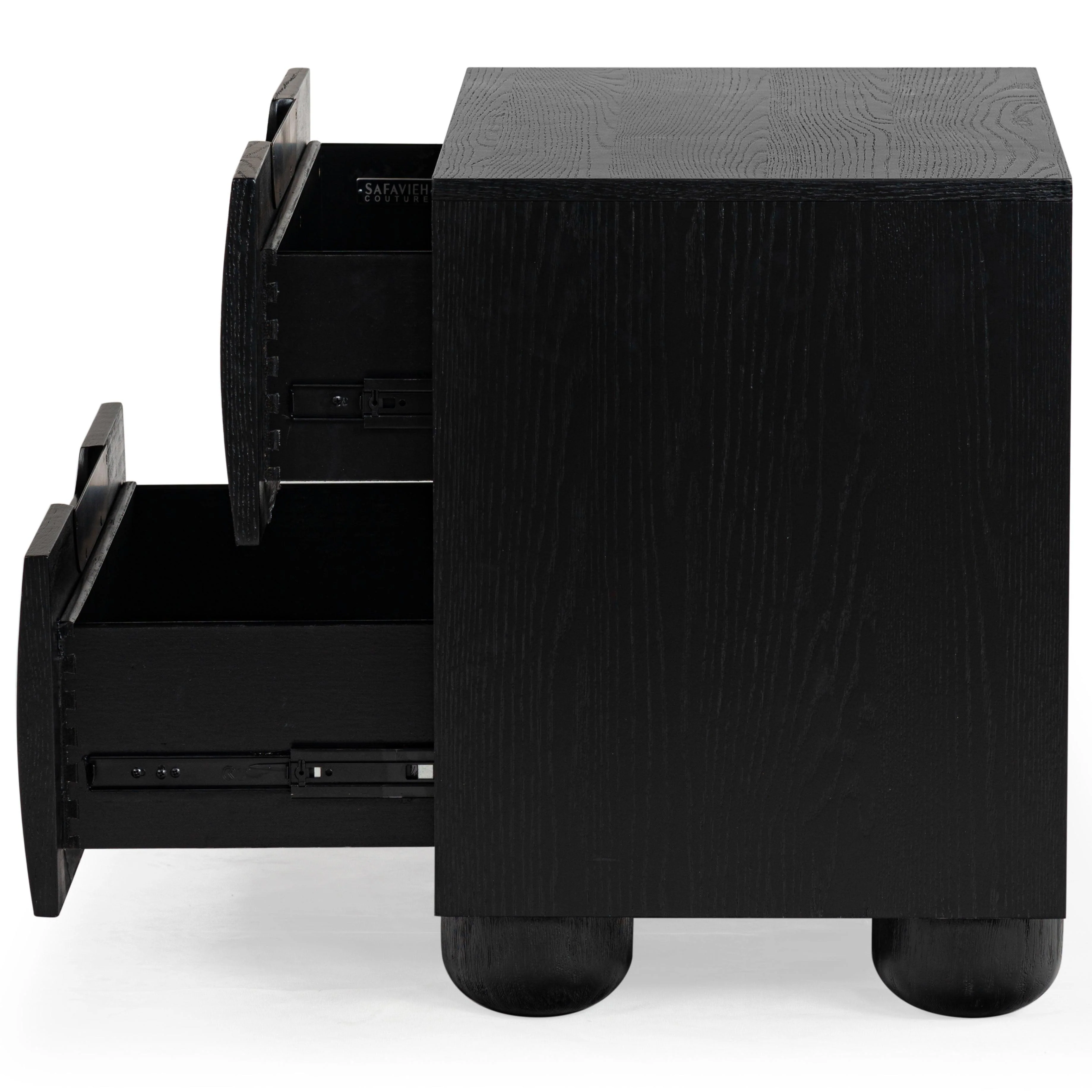 Beethoven Wood 2 Drawer Nightstand - Frankwebs