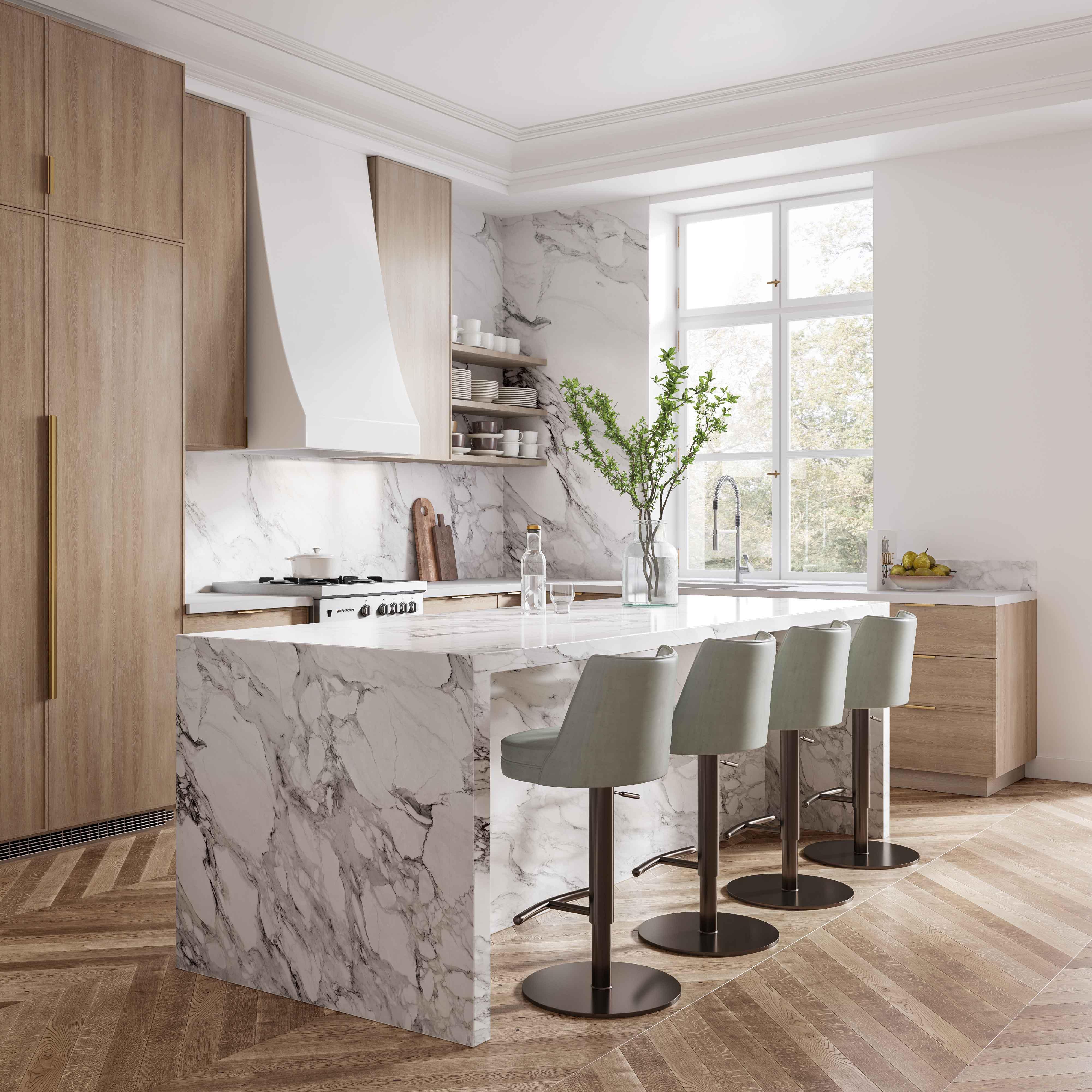 Gala Light Grey Vegan Leather on Black Adjustable Stool - Frankwebs