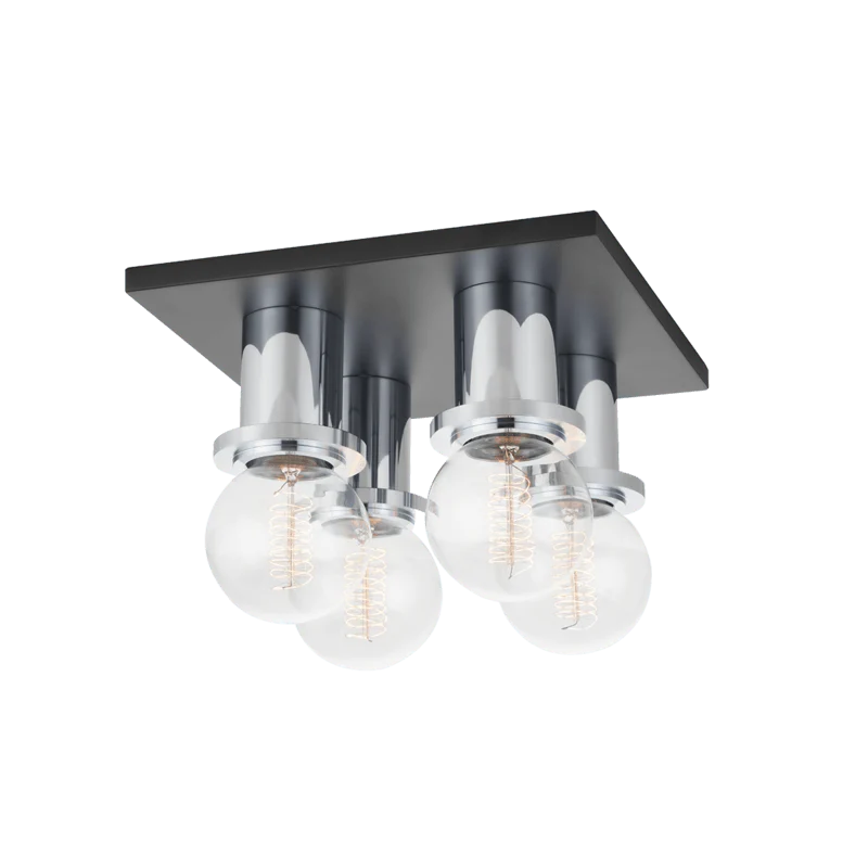 BRANDI 4 LIGHT FLUSH MOUNT - Frankwebs