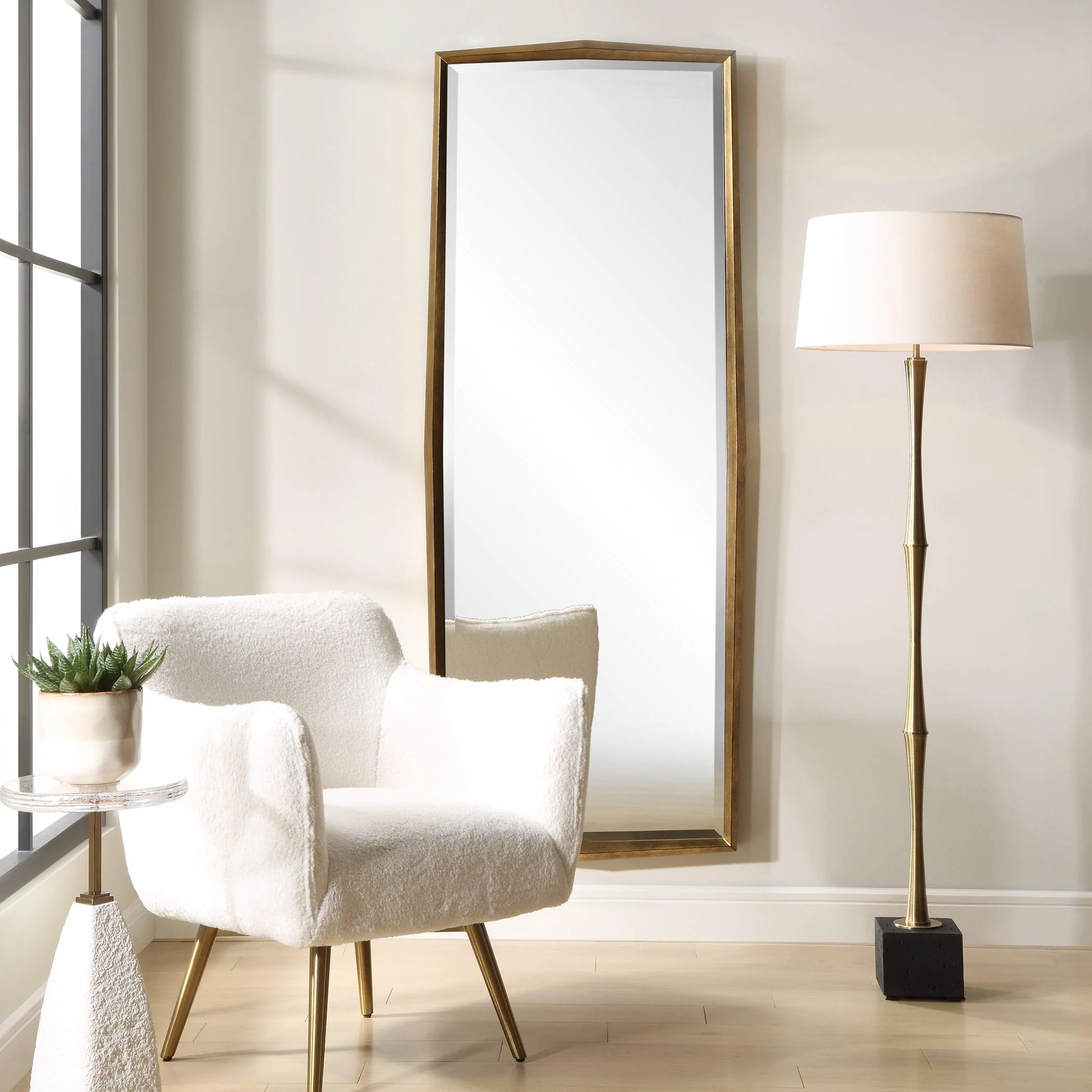 On Point Wood Dressing Mirror - Frankwebs