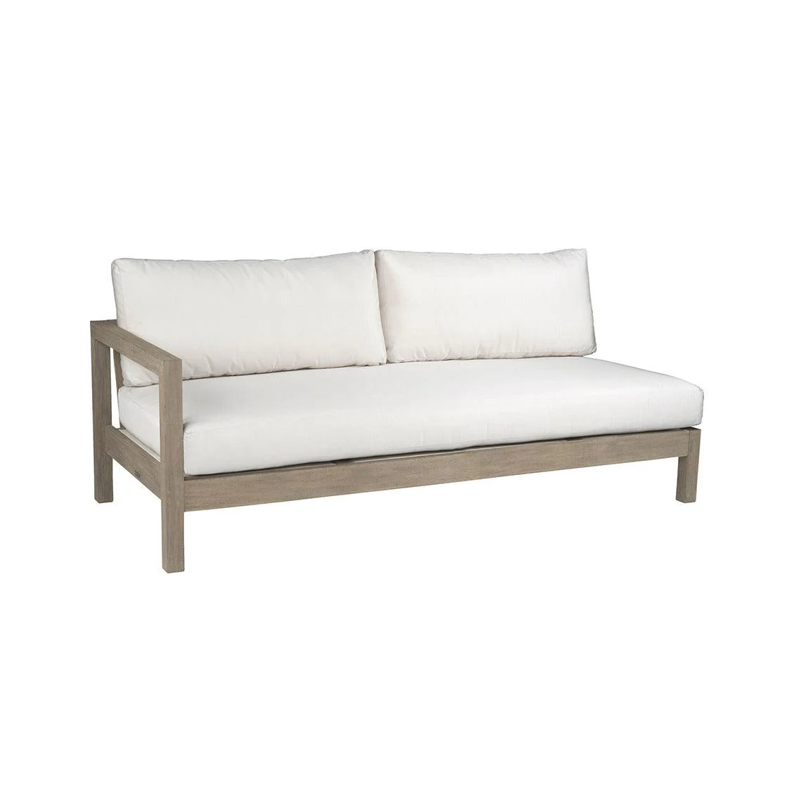 Montauk Sectional Left Arm (Facing) Sofa Distressed/Rustic - Frankwebs