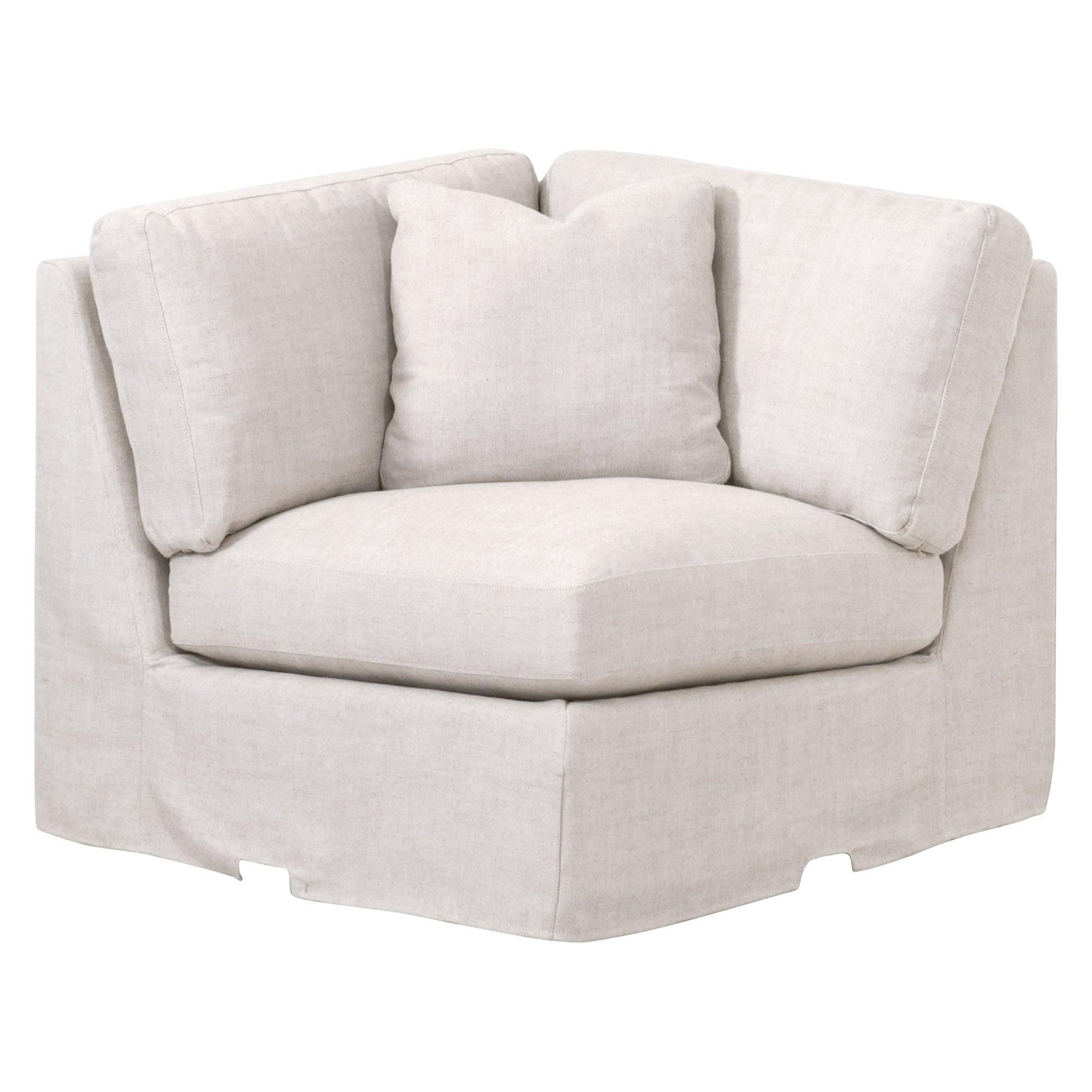 Lena Modular Slipcover Corner Chair - Frankwebs