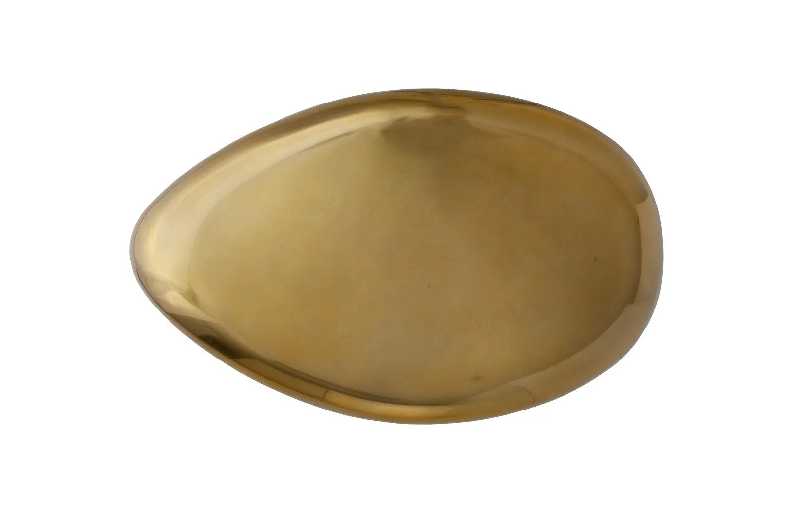 River Stone Coffee Table, Small, Liquid Gold - Frankwebs