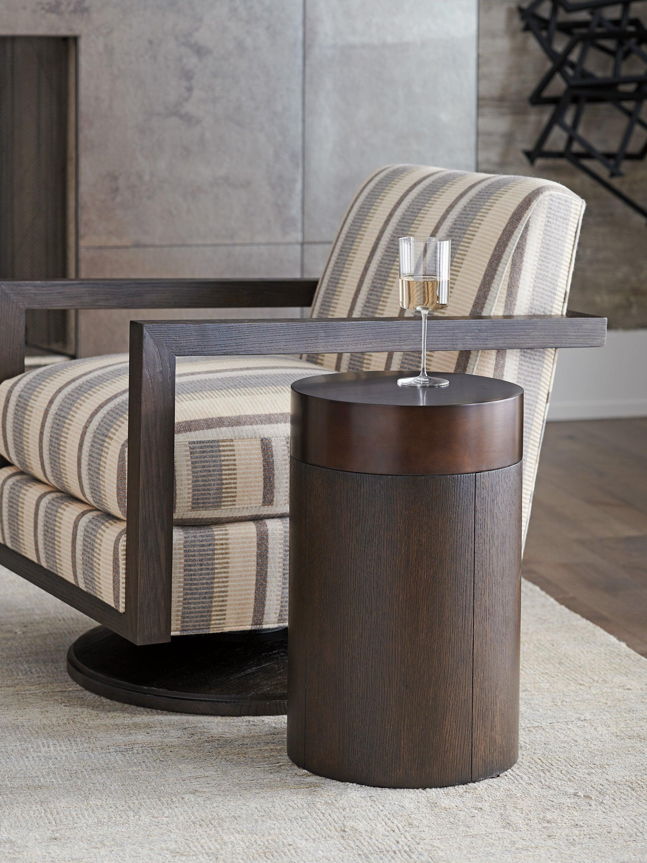 Park City Black Diamond Round End Table - Frankwebs