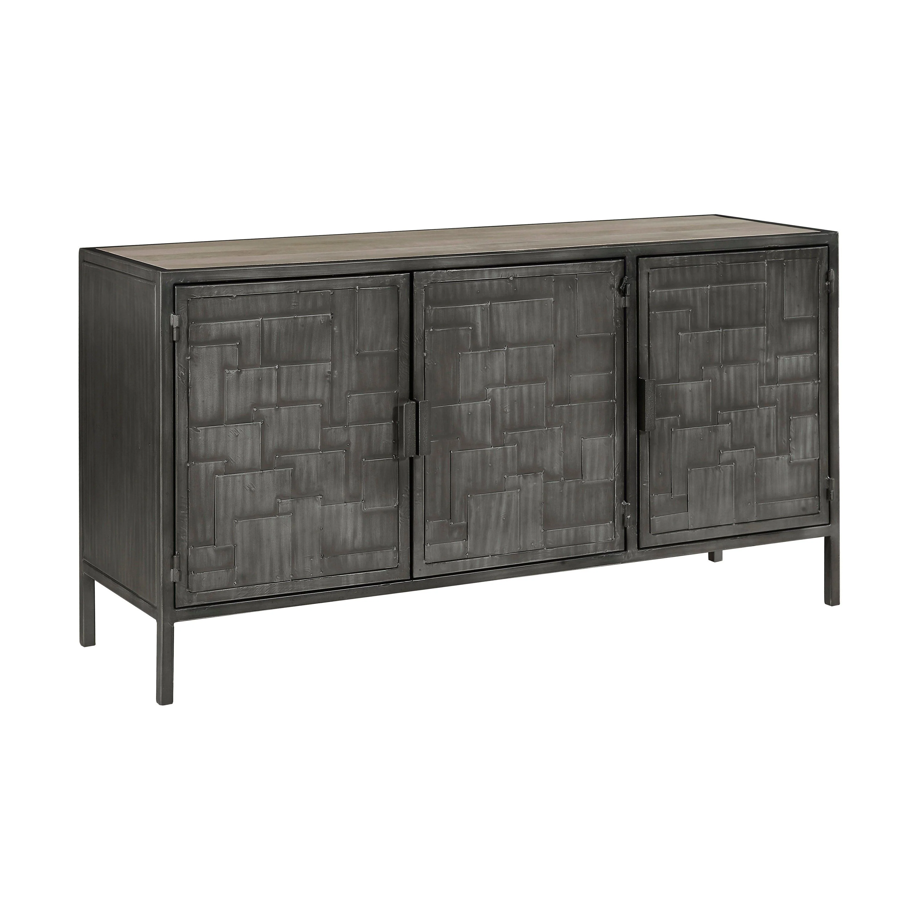 3-Door Metal Sideboard - Frankwebs