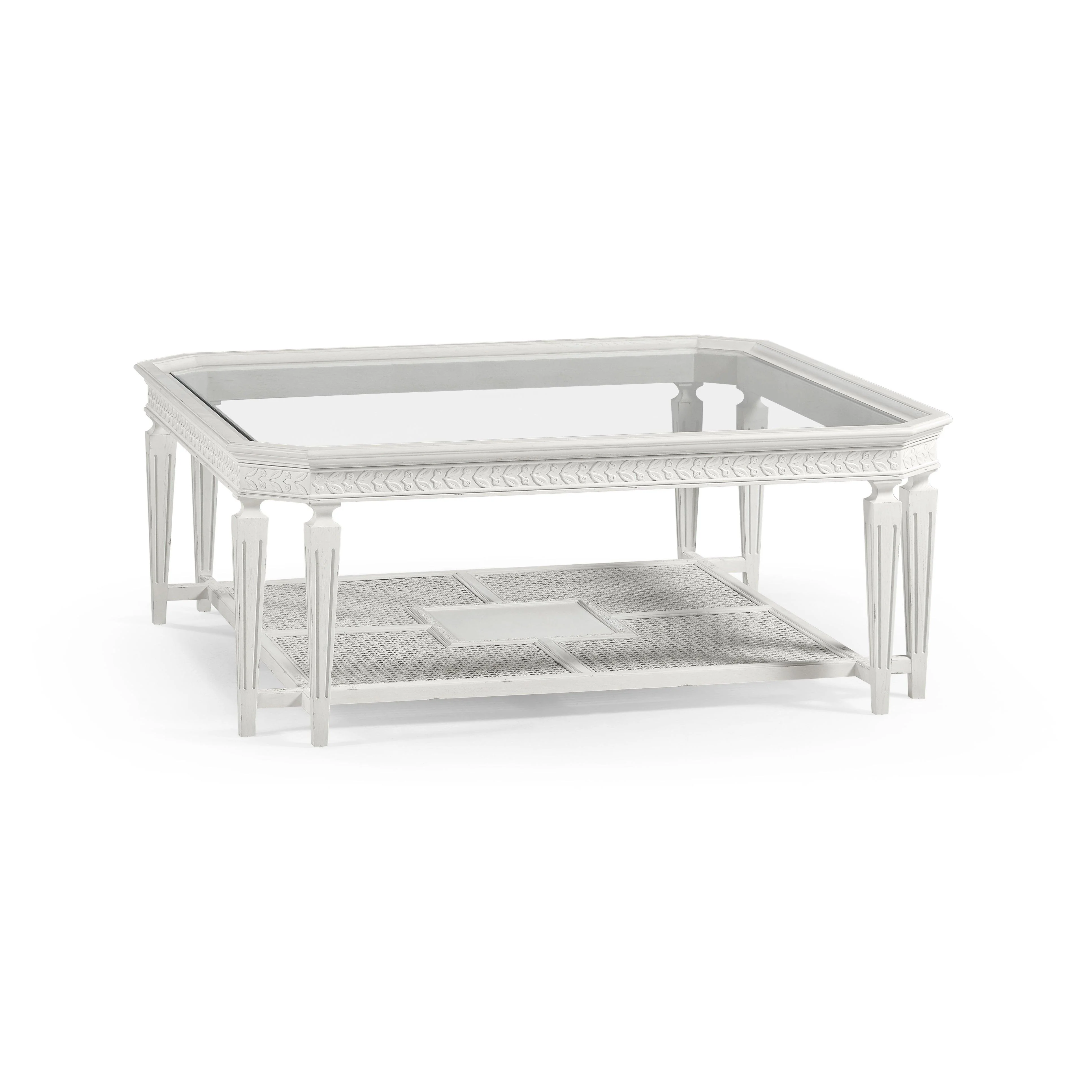 White Nimbus Square Cocktail Table - Frankwebs