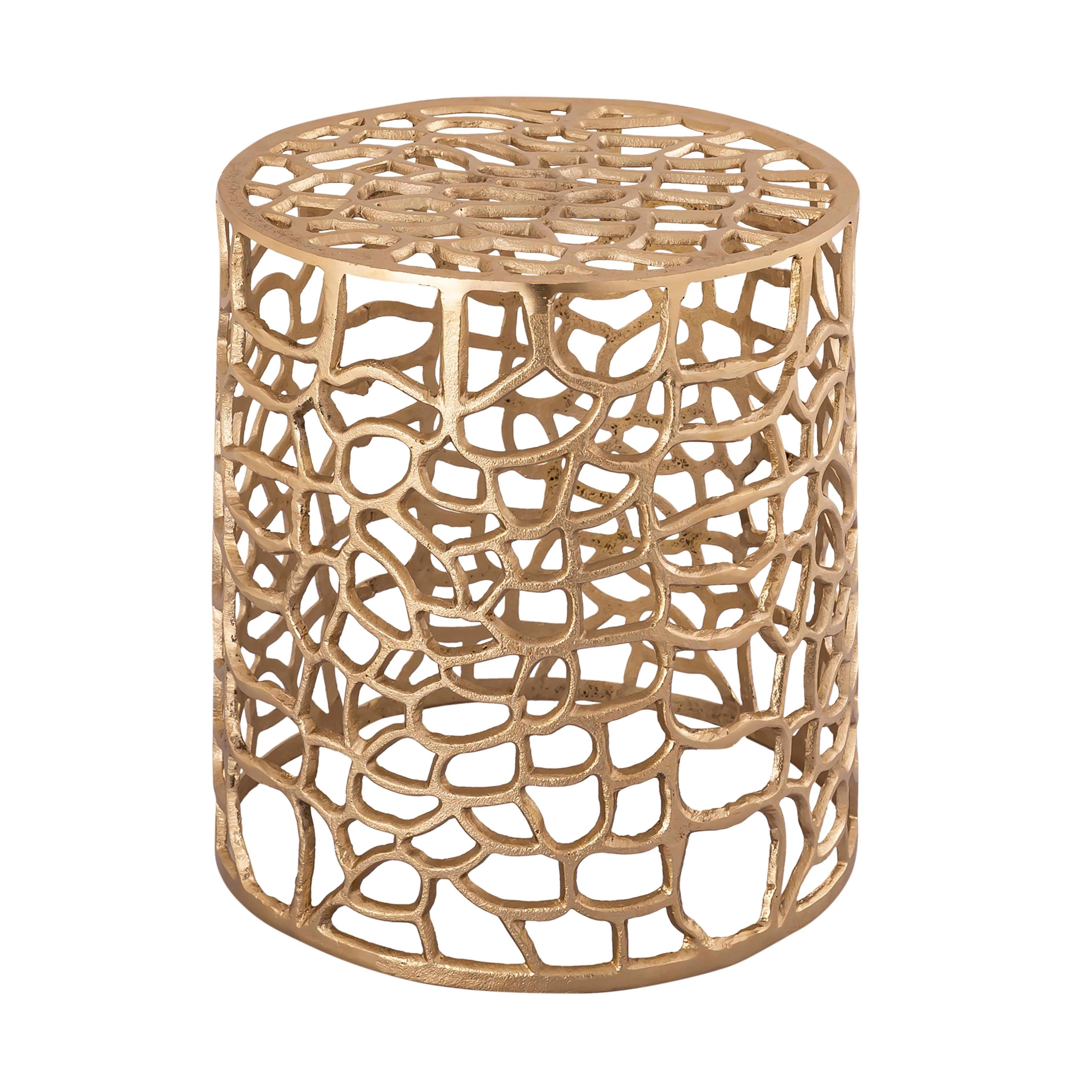 Sophia Gold Side Table - Frankwebs