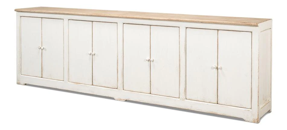 Eight Is Enough Sideboard - Whitewash - Frankwebs