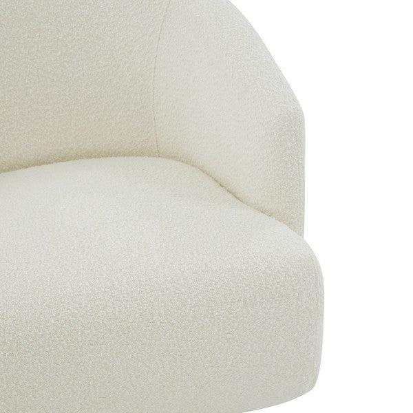 POLLYANNE BOUCLE SWIVEL ACCENT CHAIR - Frankwebs
