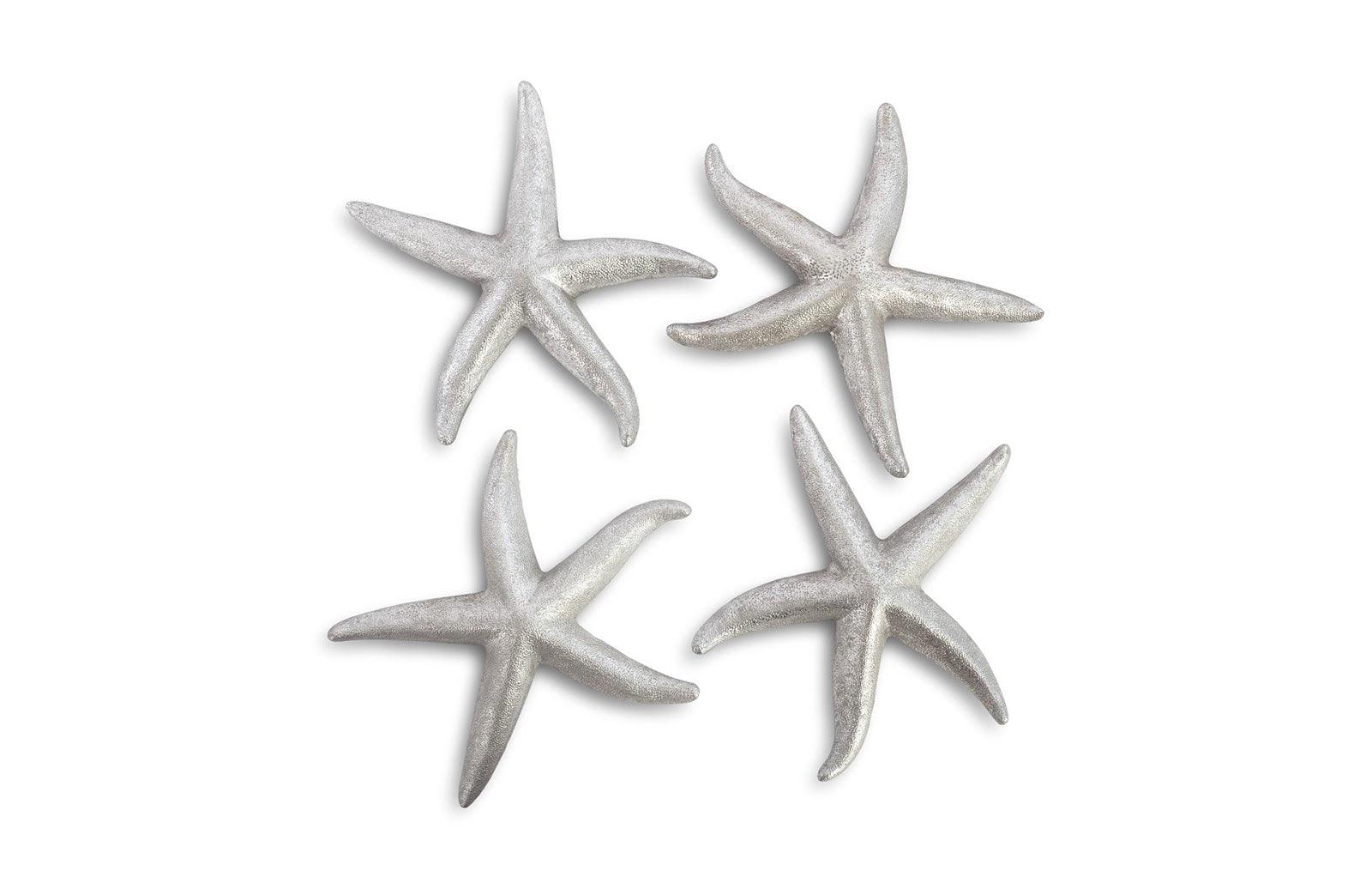 Starfish, Silver Leaf, Set of 4, MD - Frankwebs