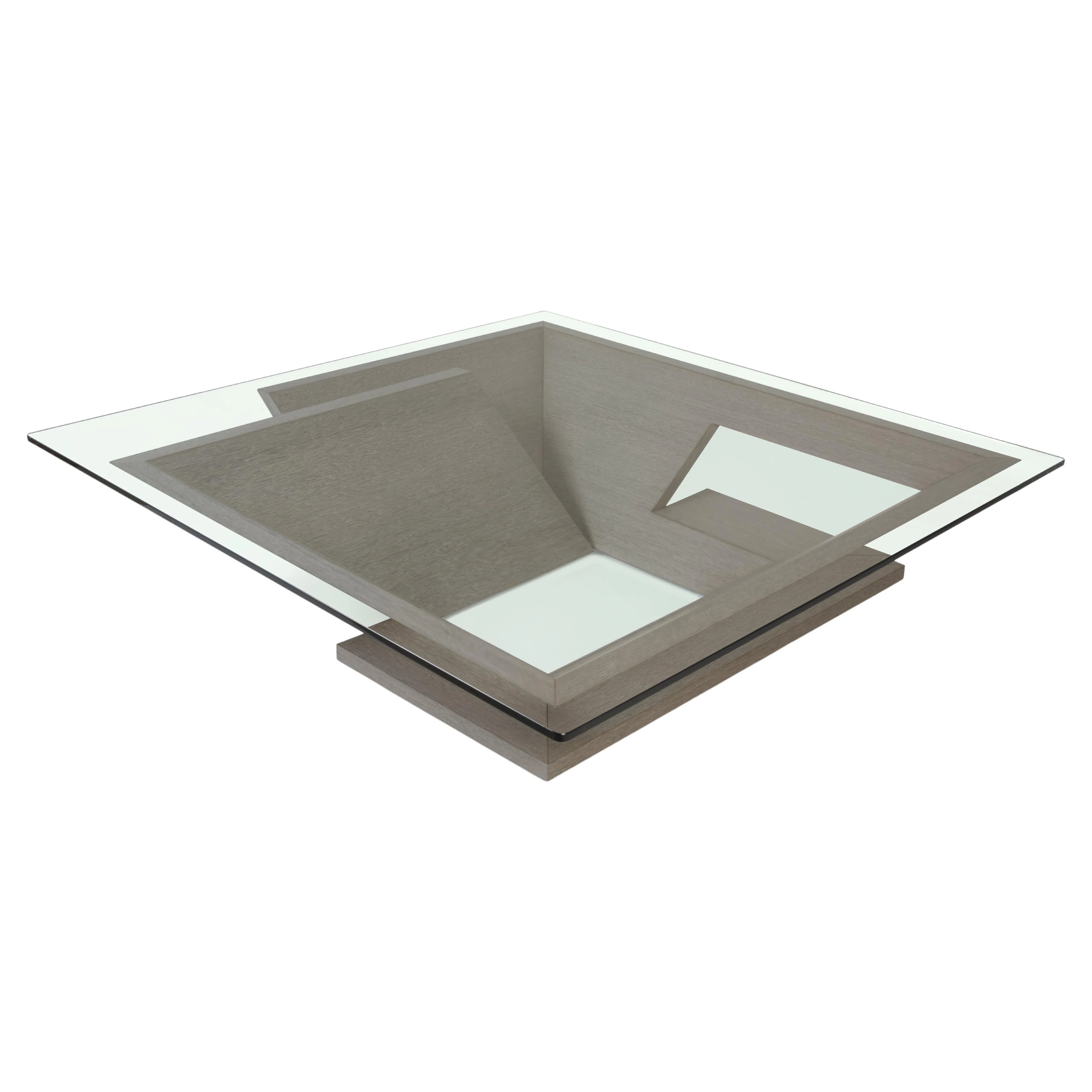 Nautilus Square Cocktail Table, Latti Grey - Frankwebs