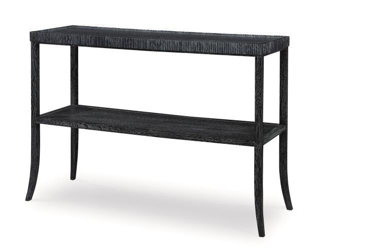 Thomas O'Brien Emile Shelf Table (Black Cerused) - Frankwebs