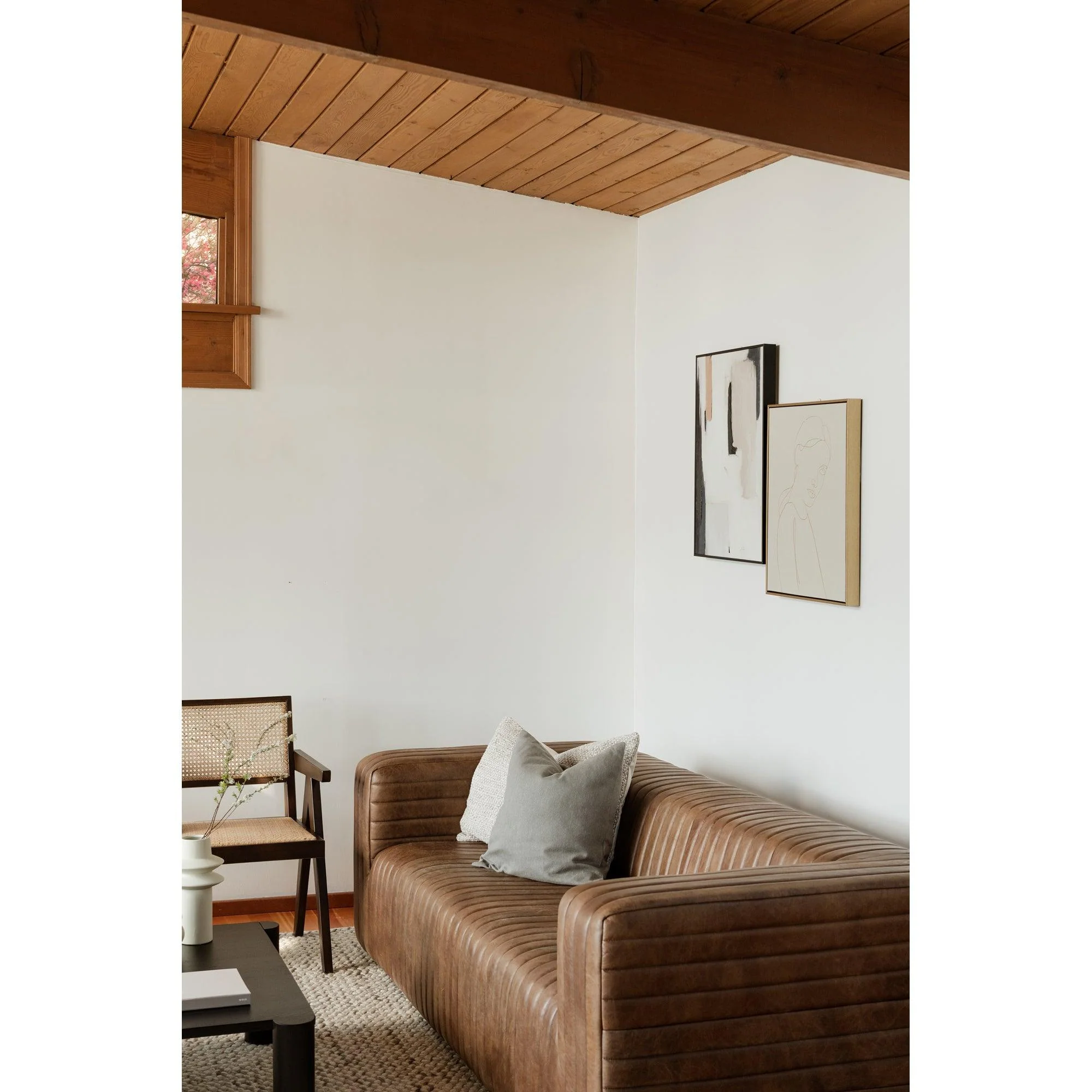 Castle Sofa Open Road Brown Leather - Frankwebs