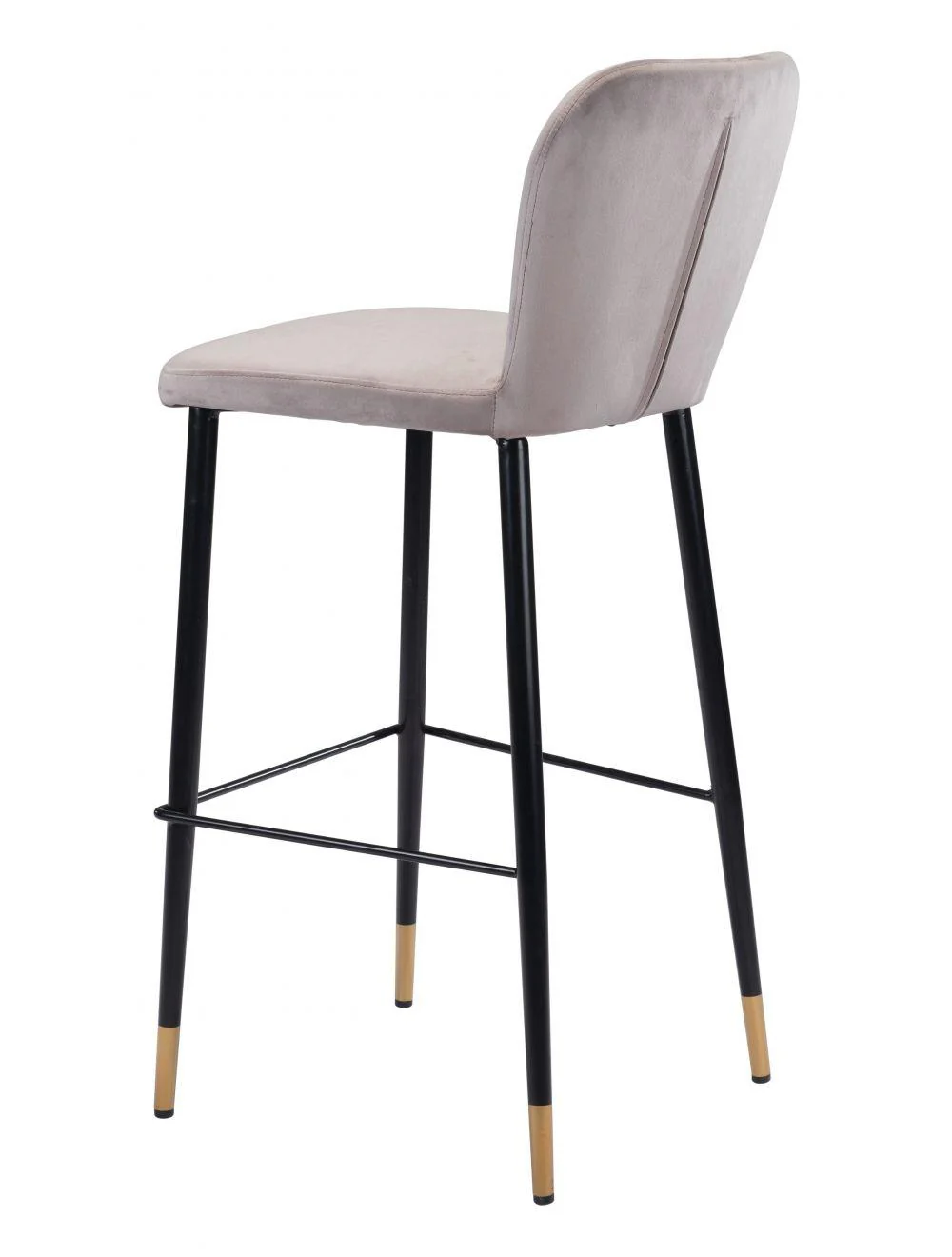 Manchester Bar Chair (Set of 2) Gray - Frankwebs