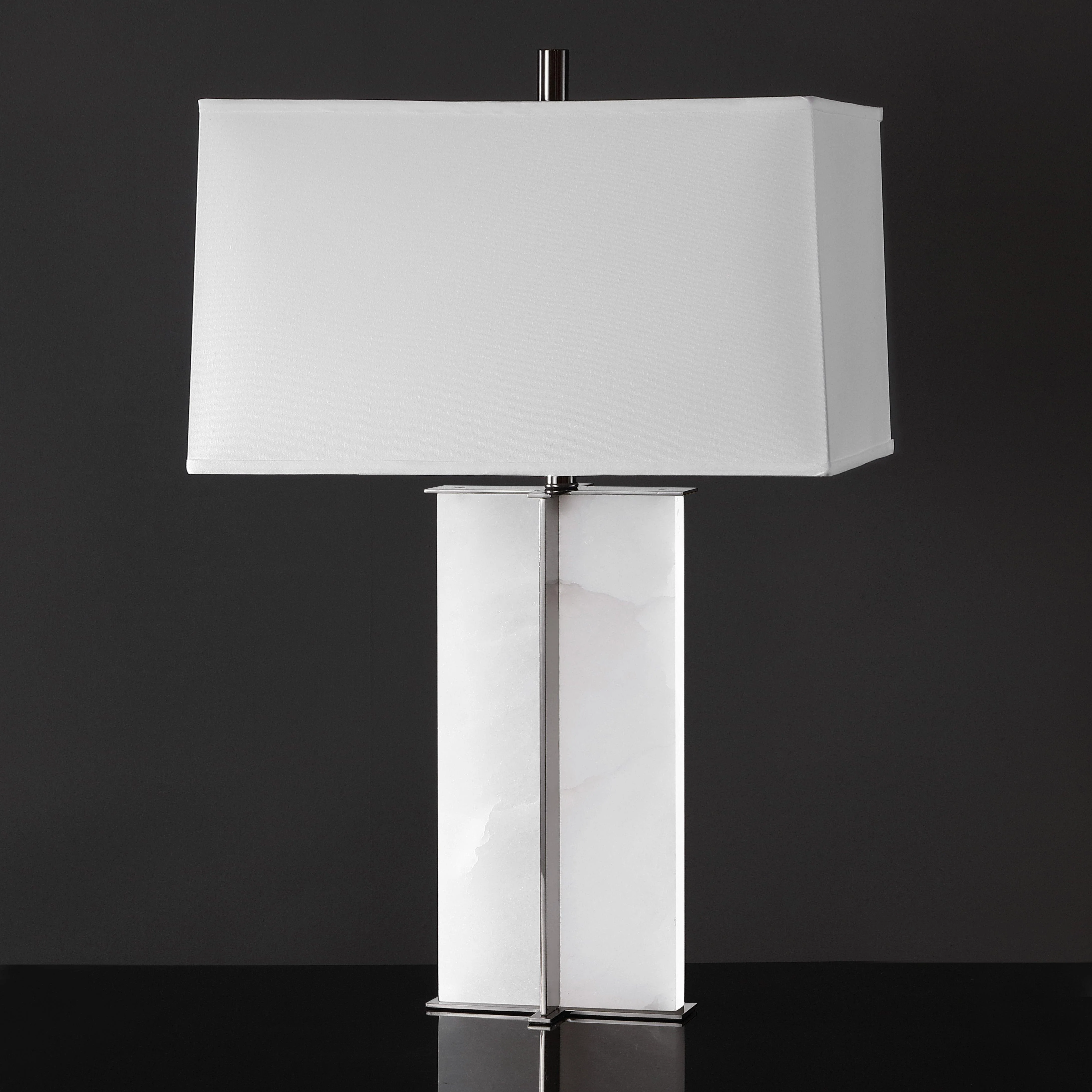 NATALEE MARBLE TABLE LAMP - Frankwebs