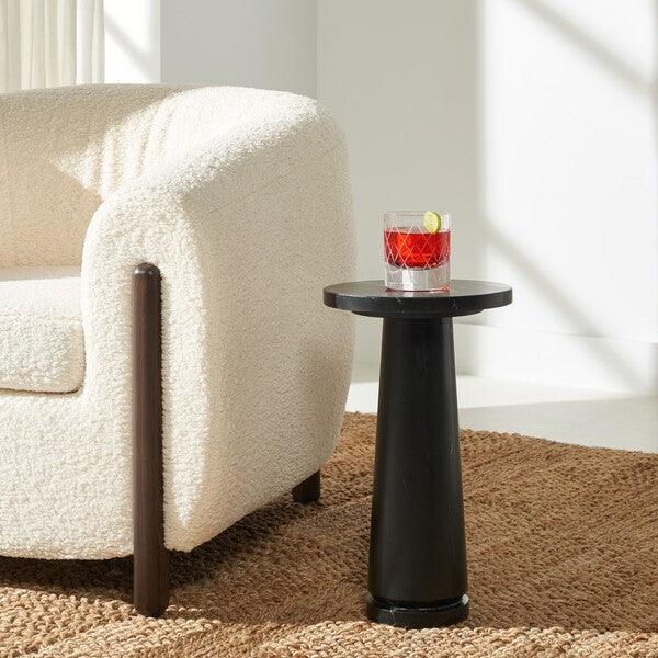 VALENTIA ROUND MARBLE ACCENT TABLE - Frankwebs