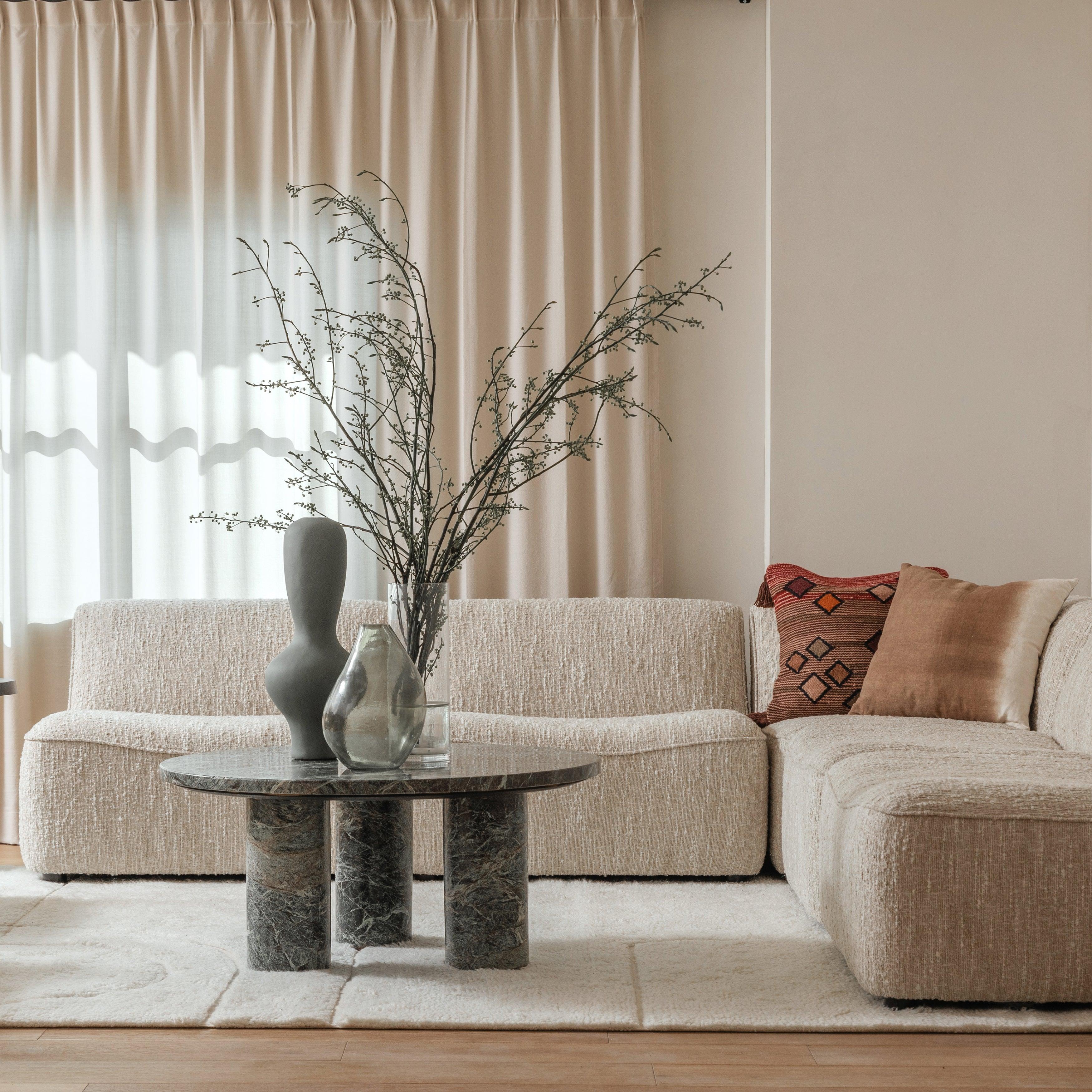 Madeleine Modular Sectional - Corner Beige - Frankwebs