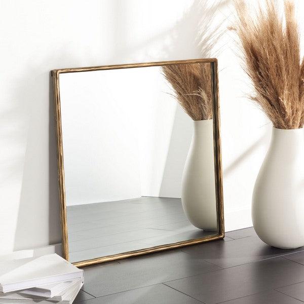 YVETTE SQUARE METAL MIRROR - Frankwebs