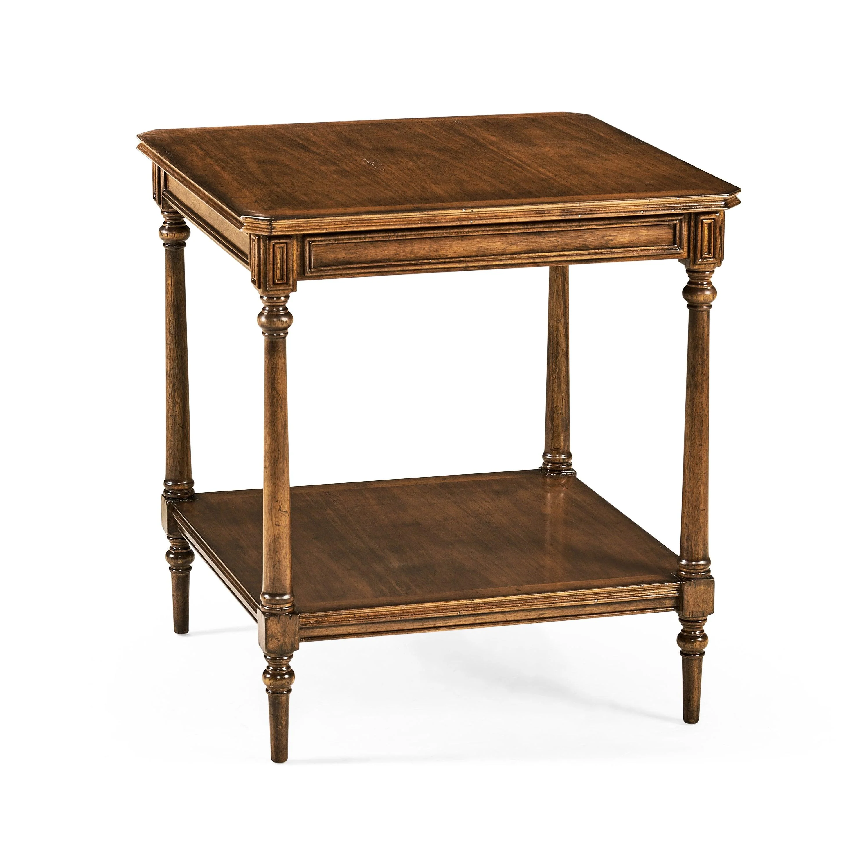 Casual Accents Victorian Style Walnut Side Table - Frankwebs