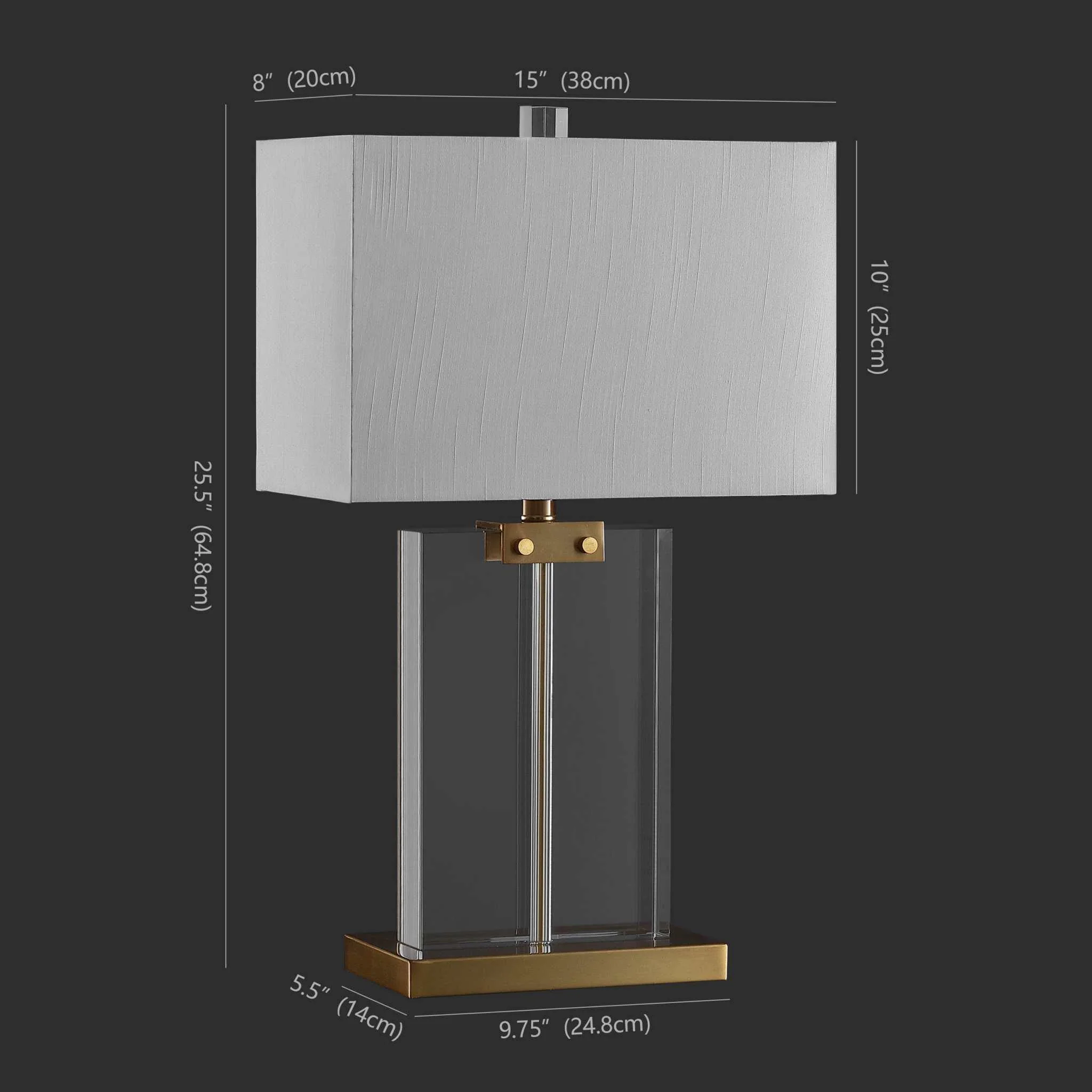 MADDOCK CRYSTAL TABLE LAMP - Frankwebs