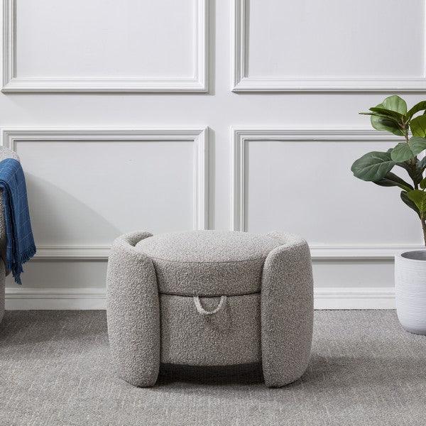 DANIANNA BOUCLE OTTOMAN - Frankwebs