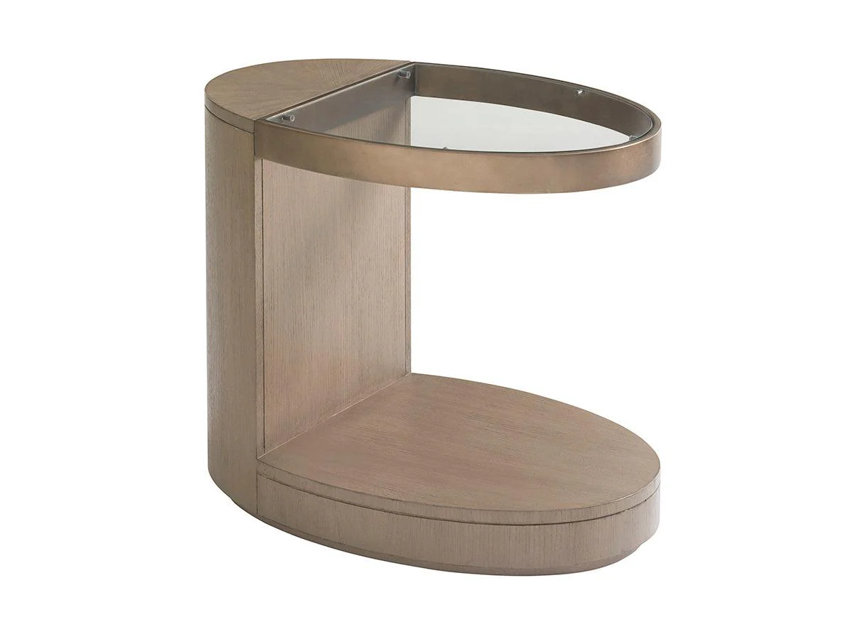 Shadow Play Highball Oval End Table - Frankwebs