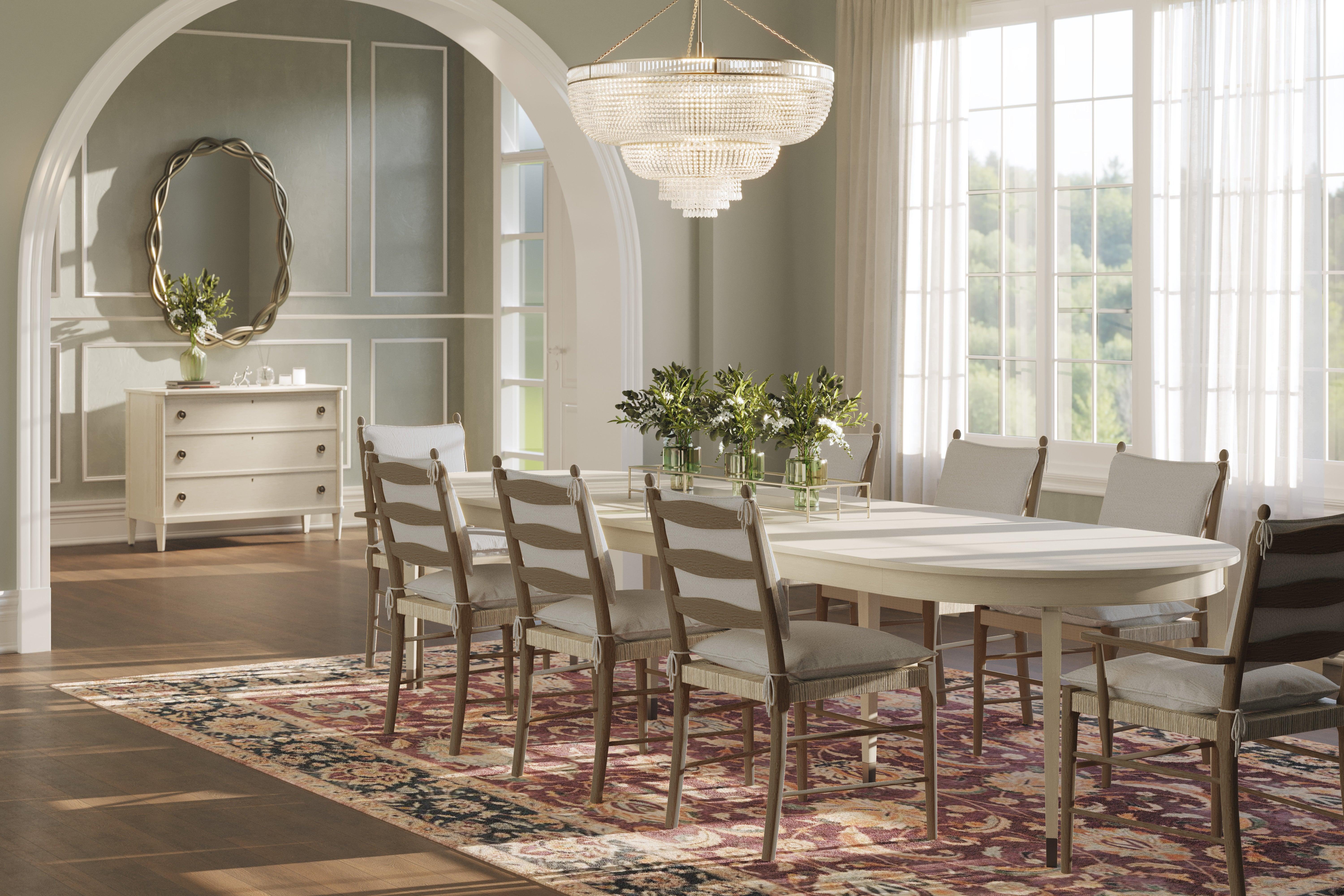 Timeless Synodic Swedish Dining Table in London Mist - Frankwebs