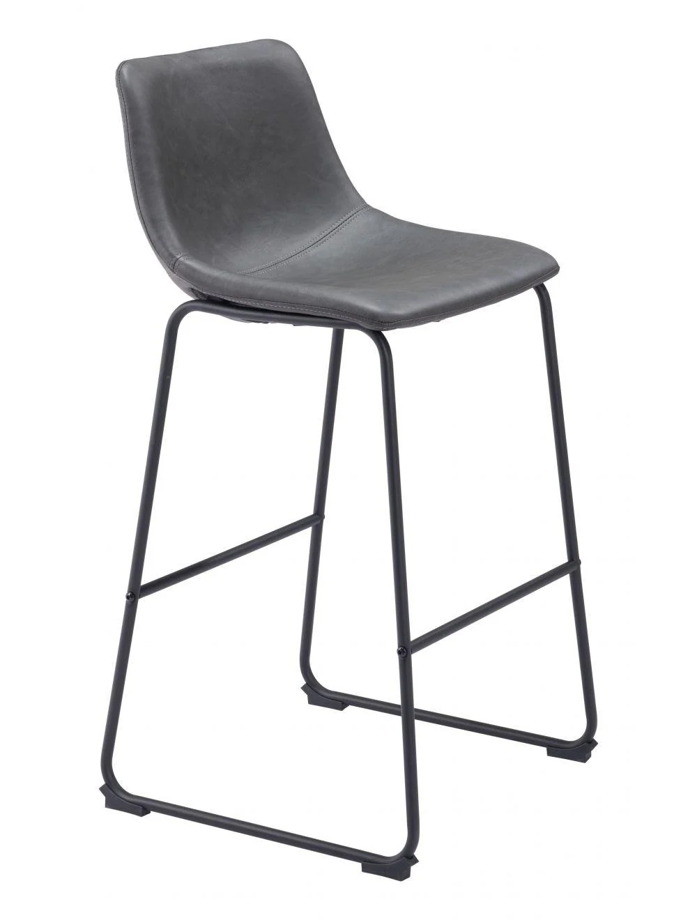 Smart Bar Chair (Set of 2) Charcoal - Frankwebs