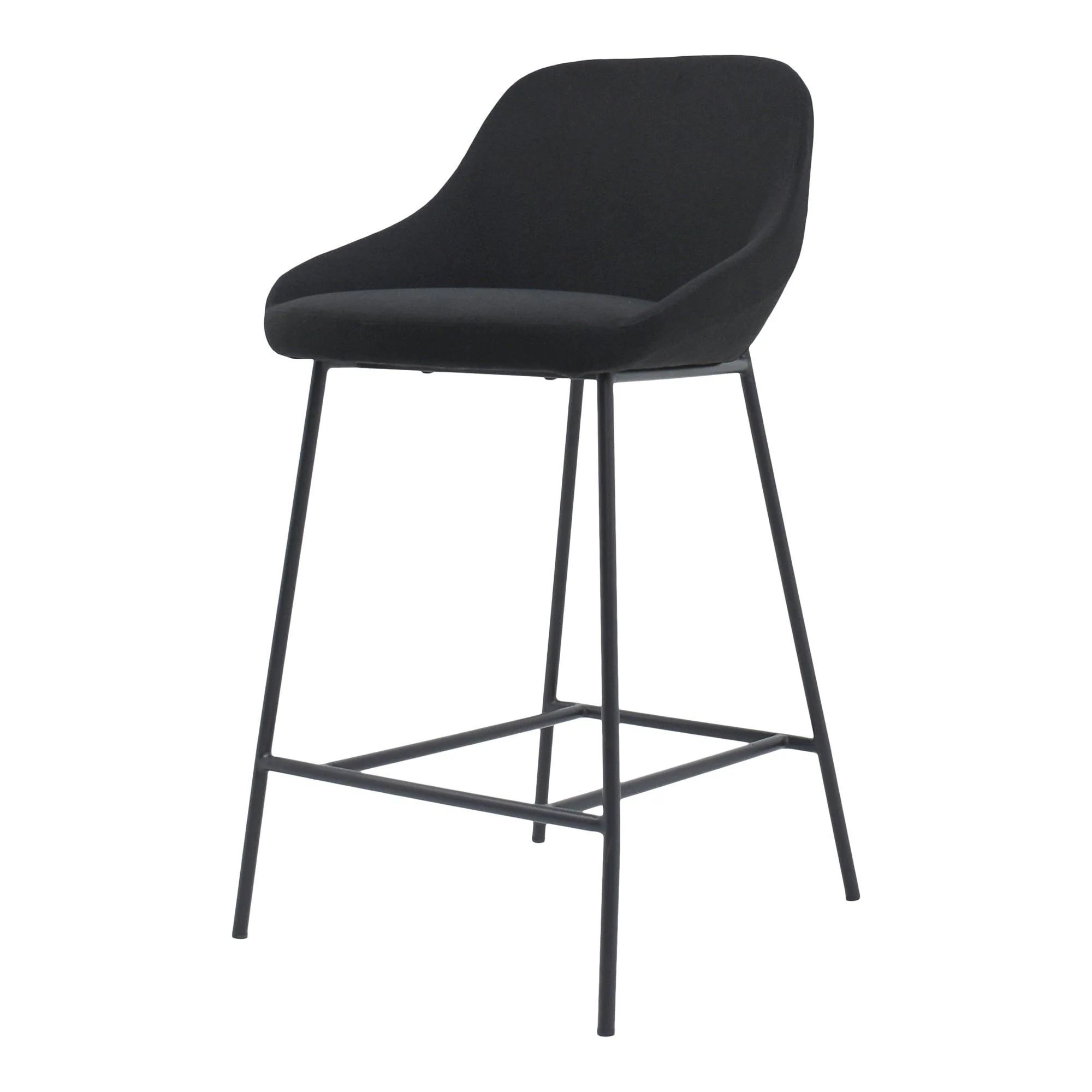 Shelby Counter Stool Black - Frankwebs