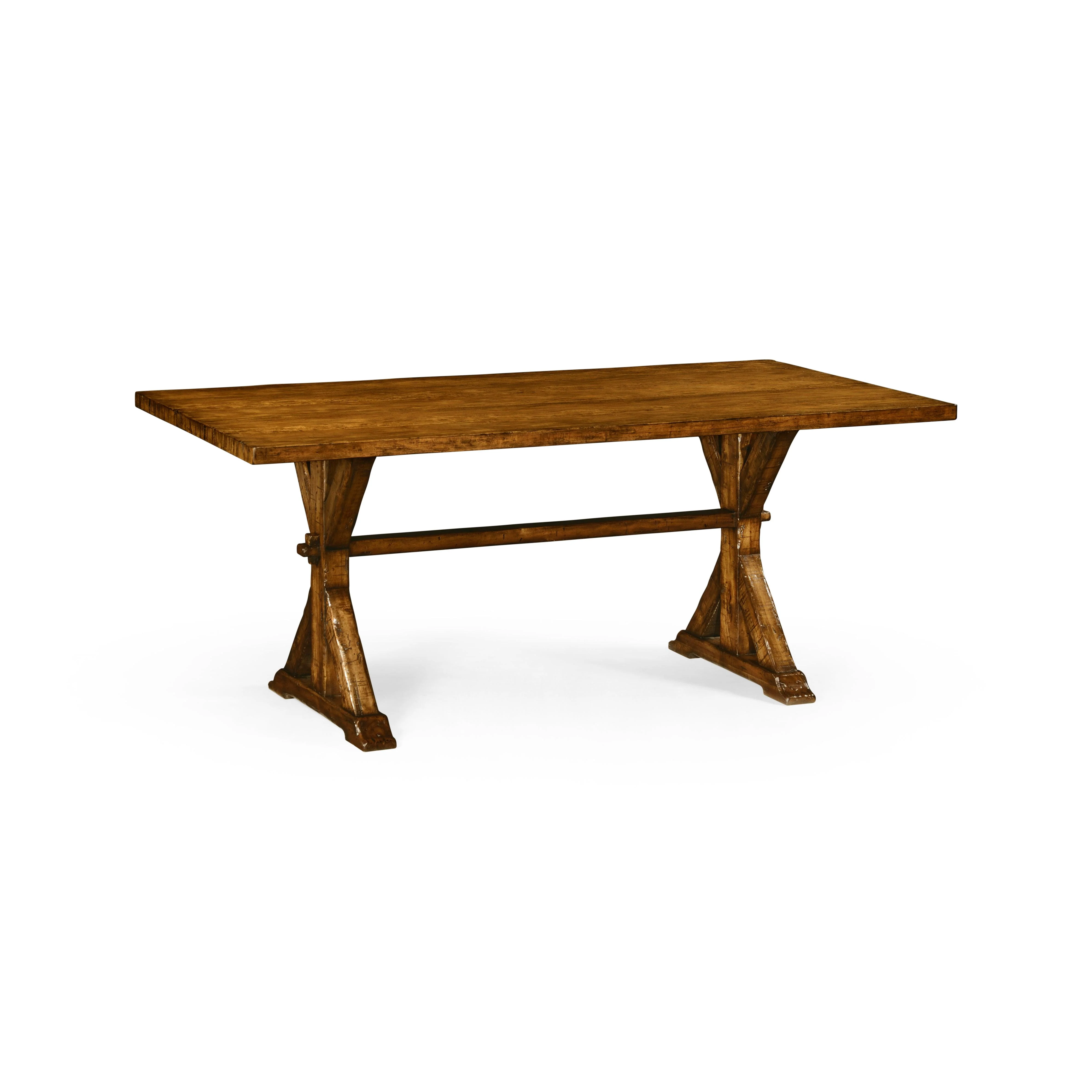 Casually Country Walnut Dining Table - Frankwebs