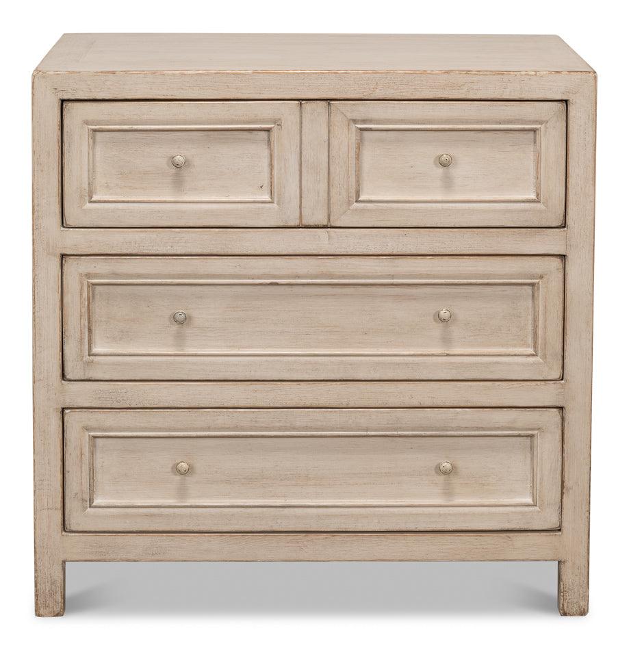 Ezra Three Drawer Commode - Stone Grey - Frankwebs