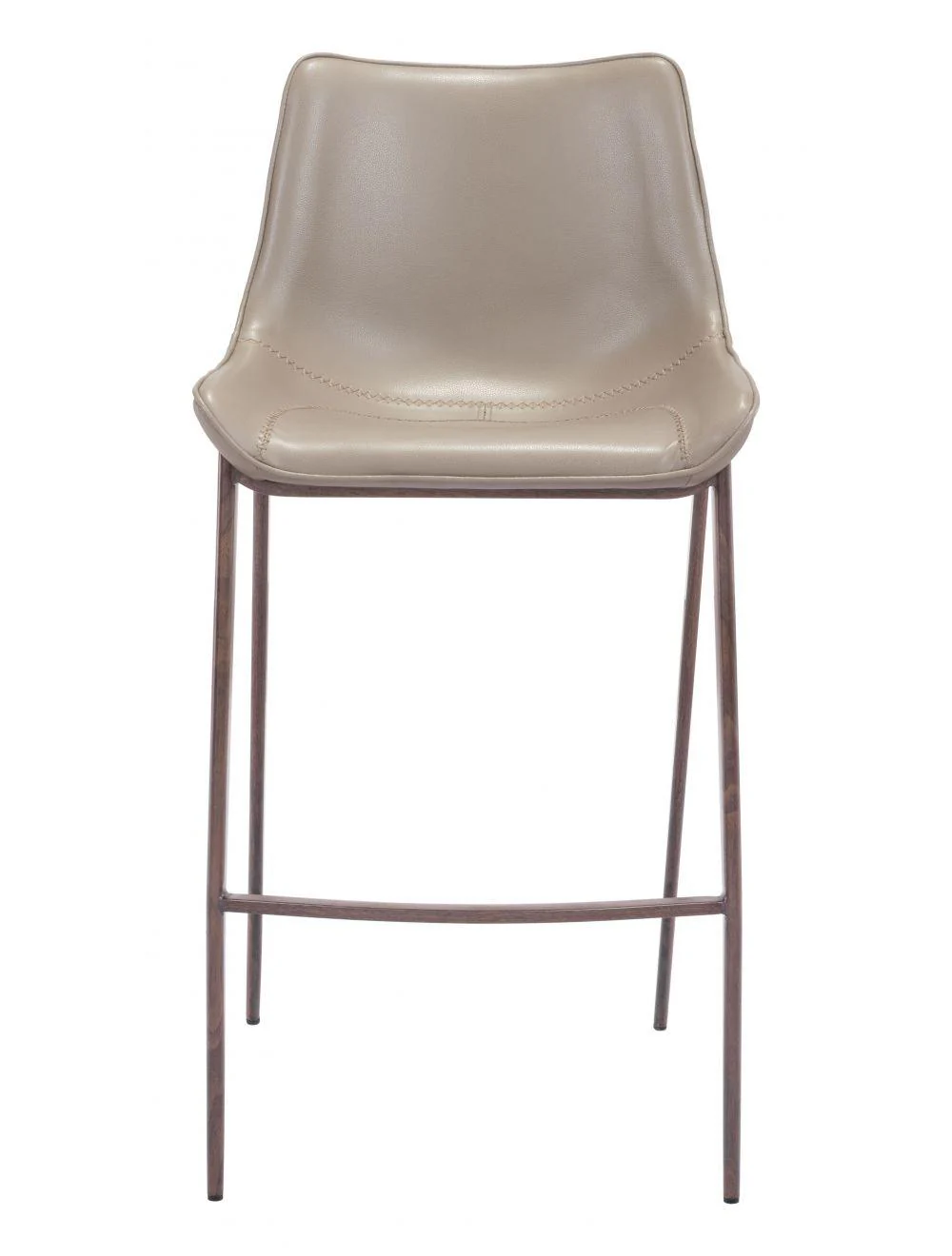 Magnus Bar Chair (Set of 2) Gray & Walnut - Frankwebs