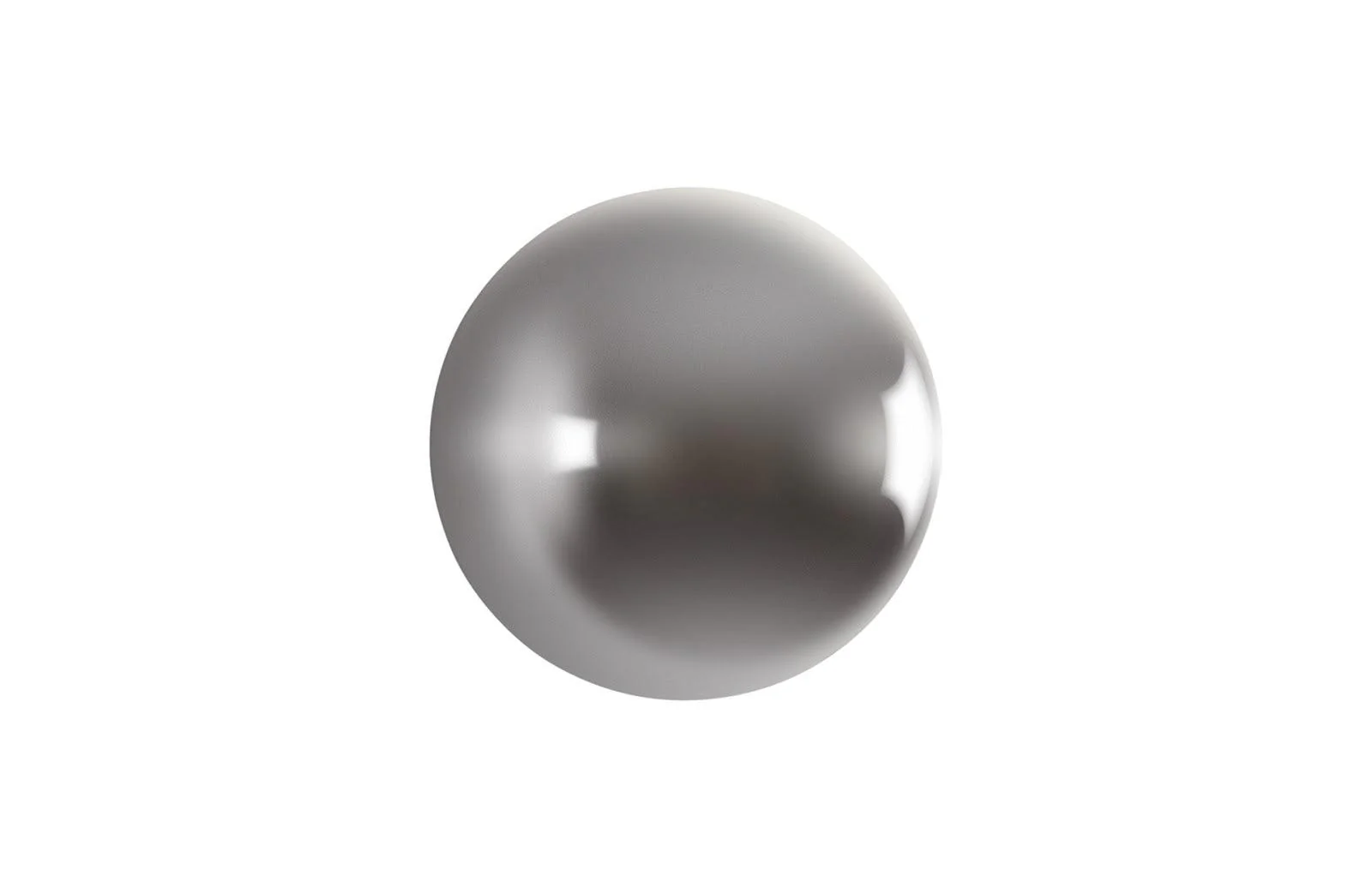 Ball on the Wall, Medium, Polished Aluminum Finish - Frankwebs
